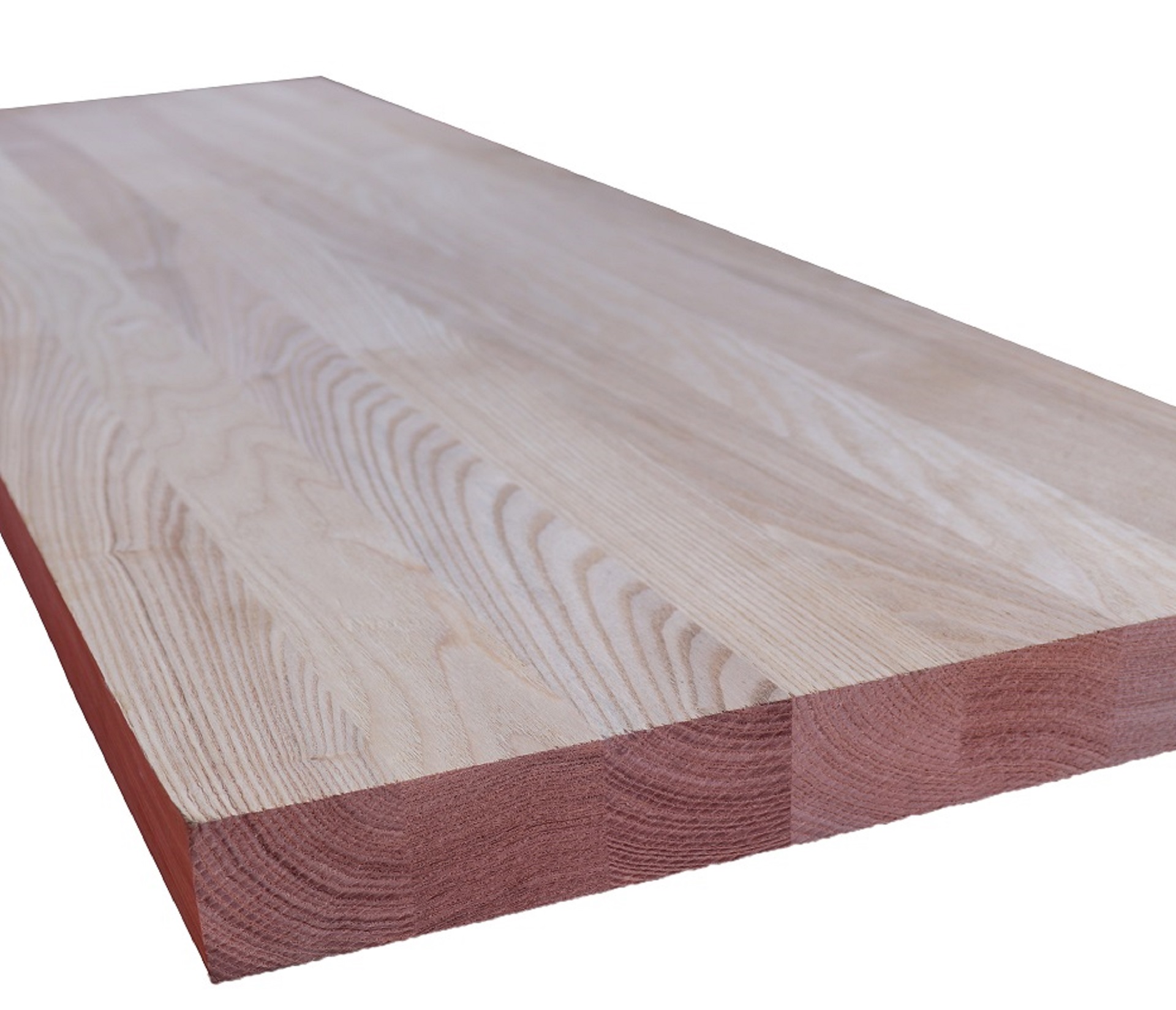 Мебельный щит Ясень цельноламельный 40мм.