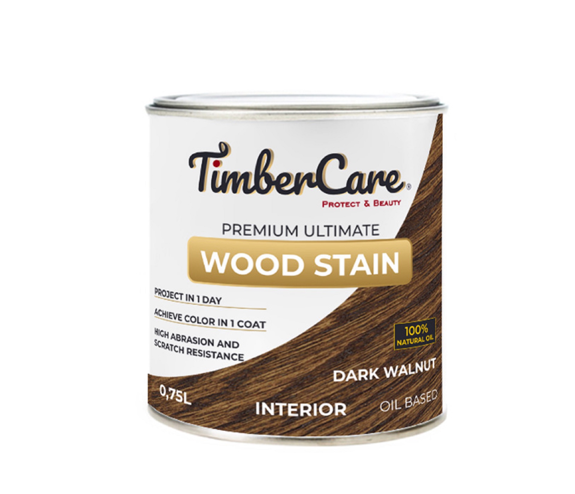 Масло тонирующее  TimberCare  Wood Stain / Hazelnut / Лесной орех