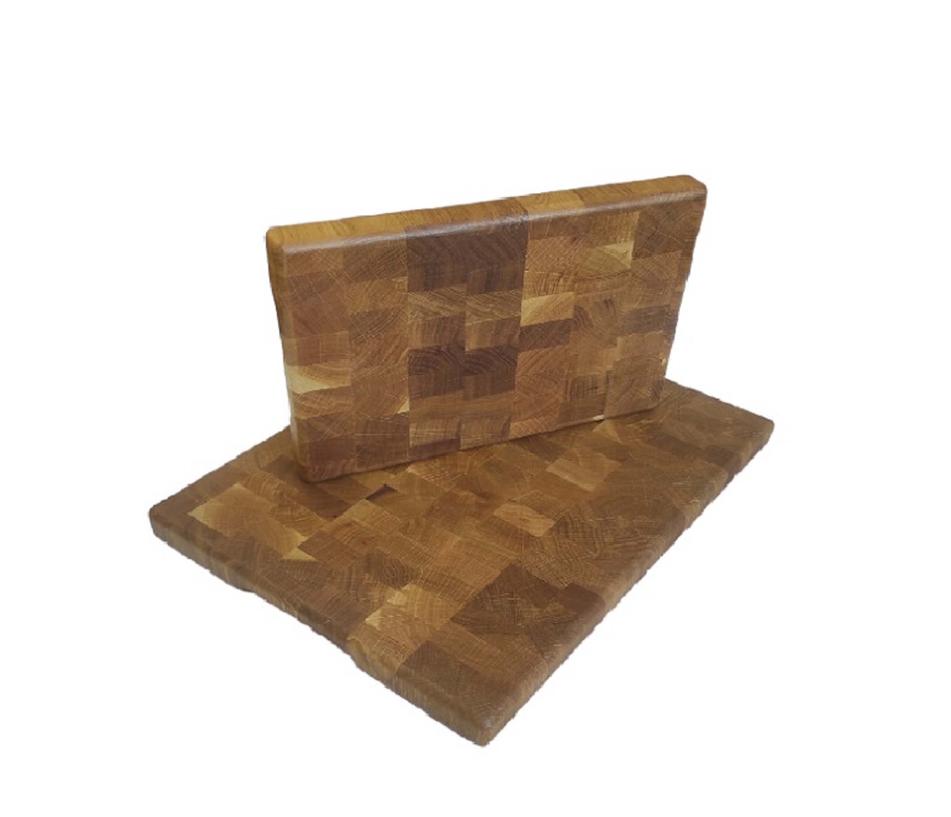 Разделочная доска торцевая  / Дуб / масло-воск / 30 * 200 * 300 мм