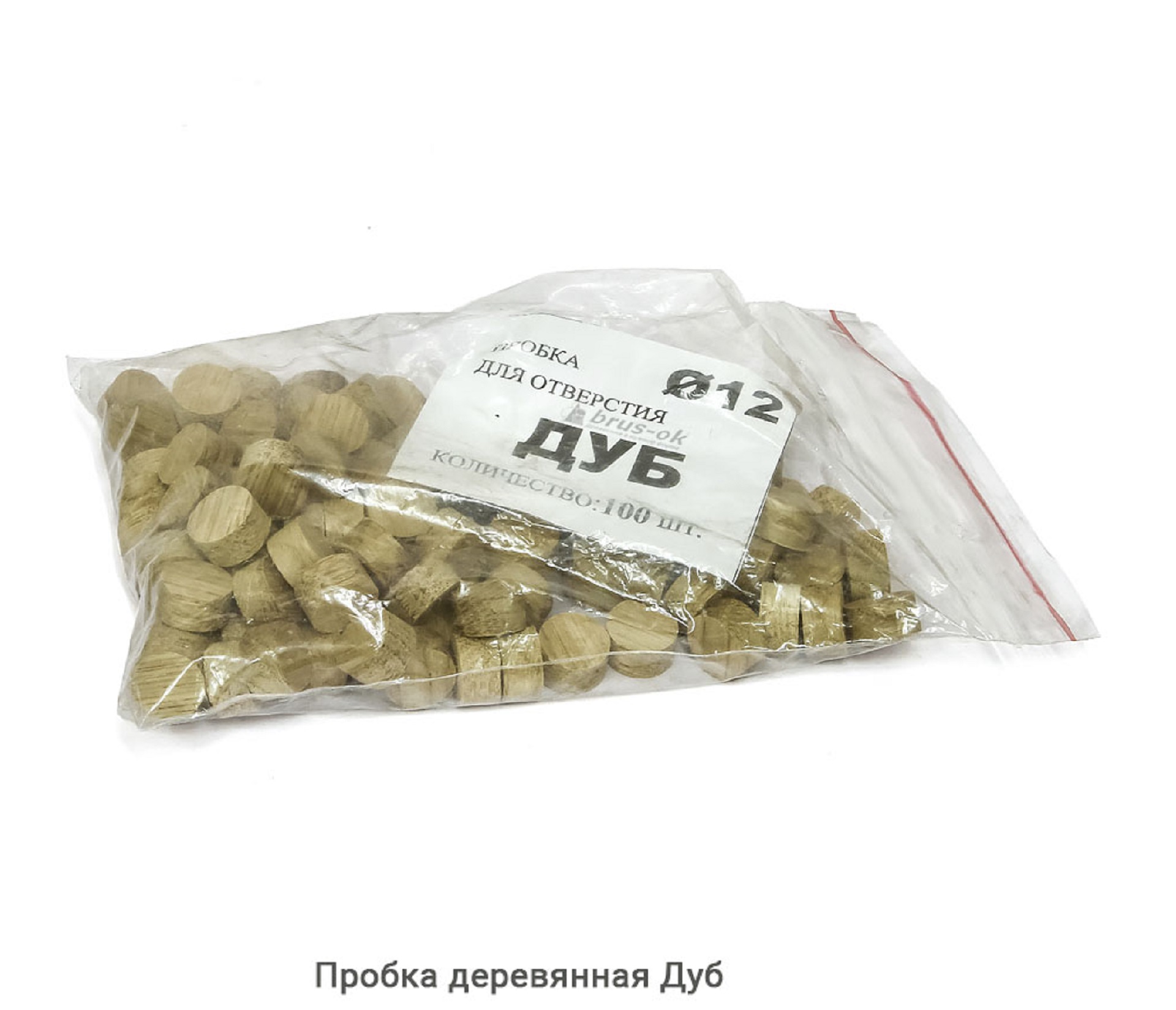 Пробка деревянная Дуб