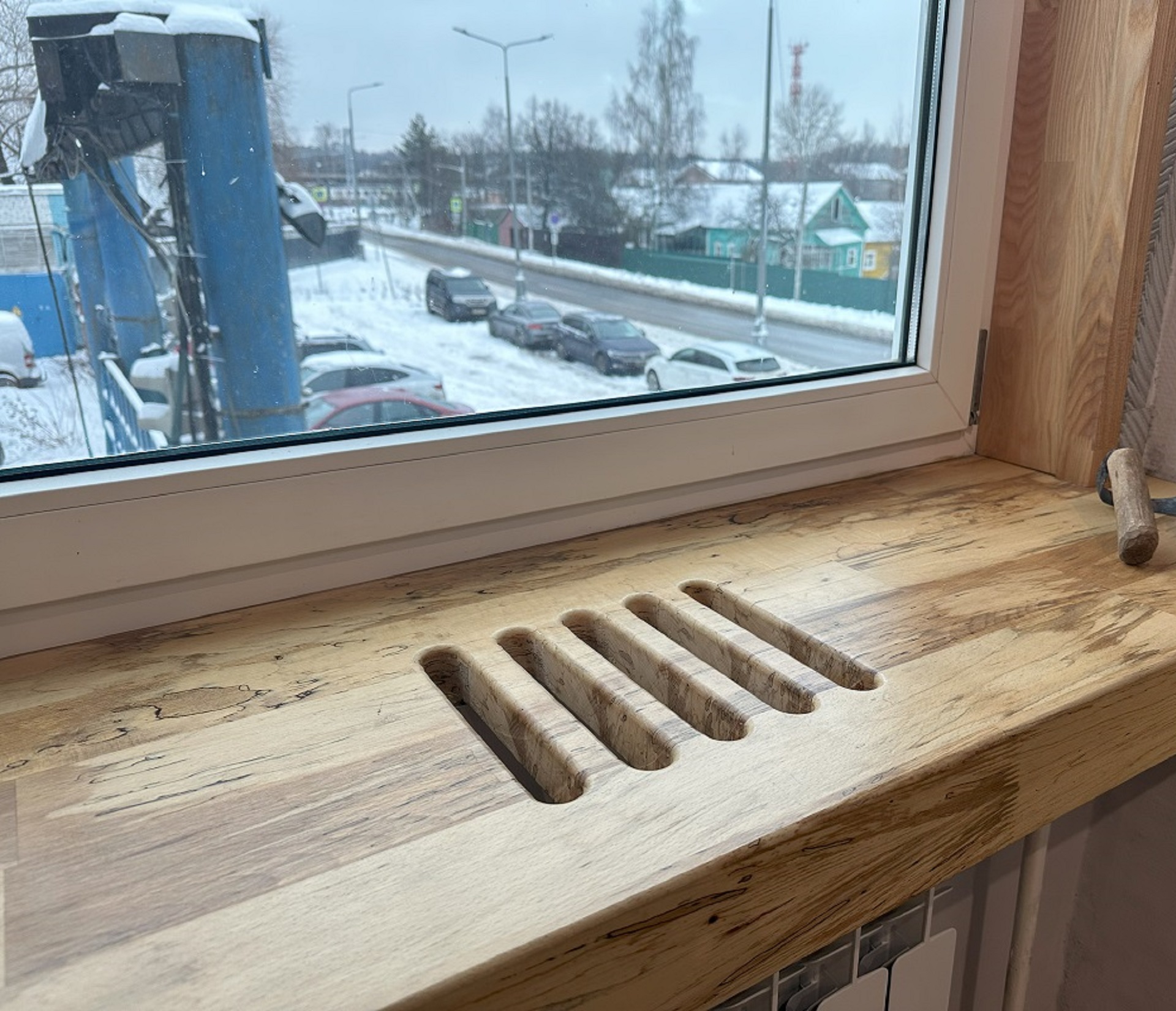 Мебельный щит Бук цельноламельный 40мм.