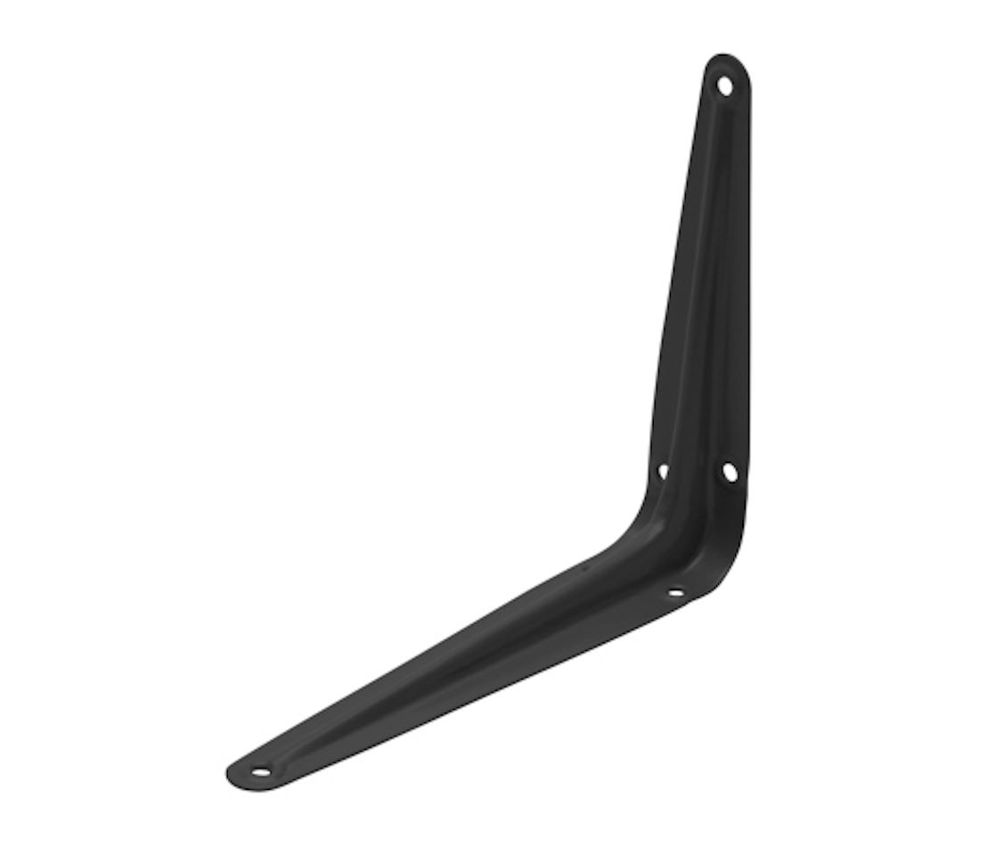 Уголок кронштейн Apecs / черный