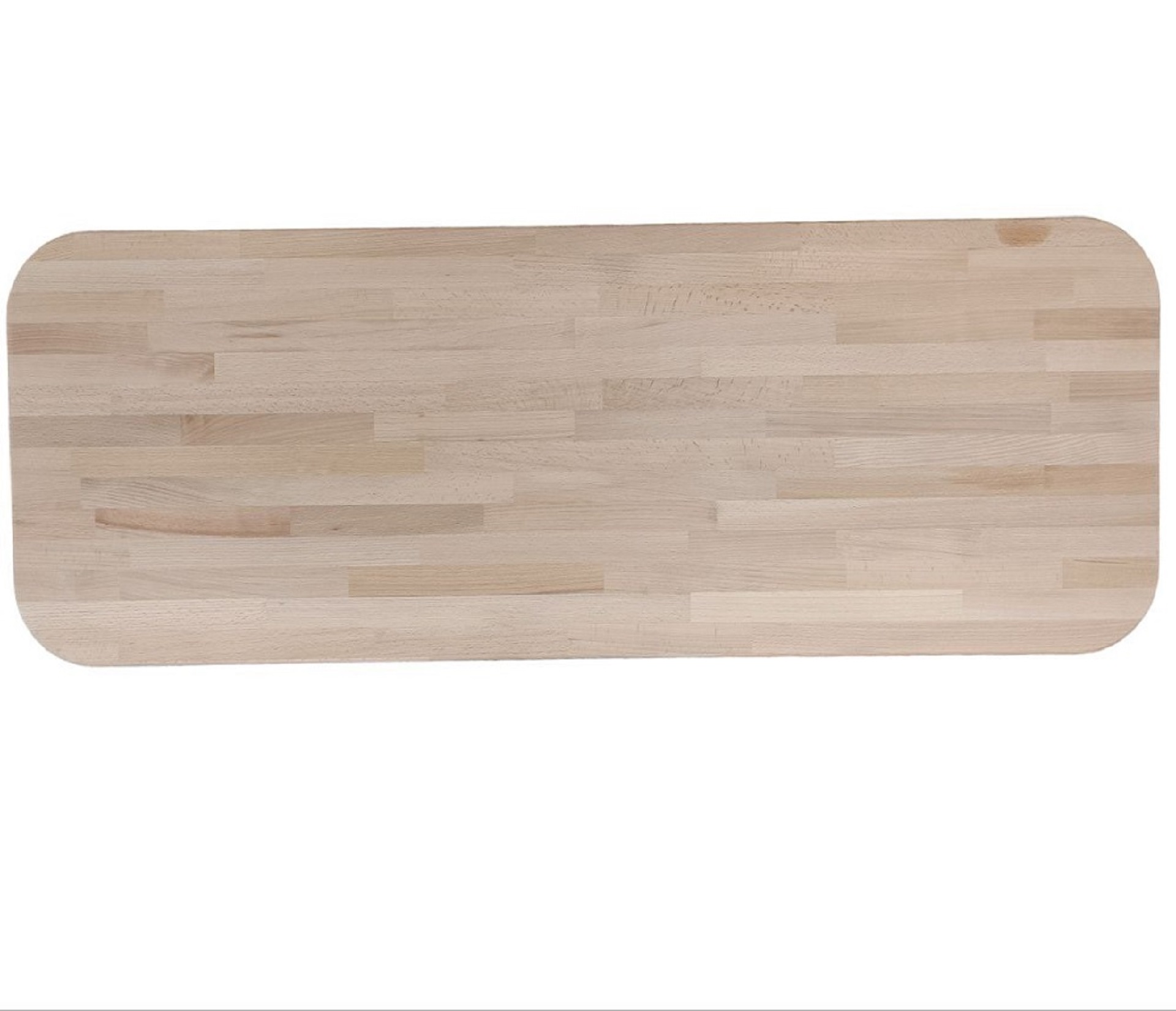 Столешница деревянная овальная Бук АВ сращенный