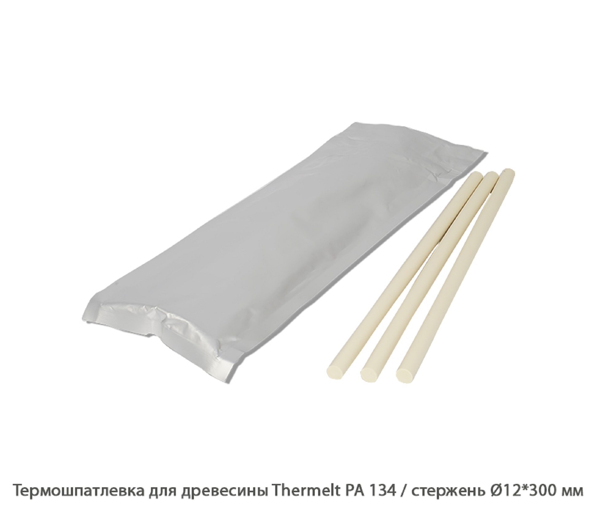 Термошпатлевка для древесины Thermelt PA 134 / стержень Ø12*300 мм / упак.9 шт.