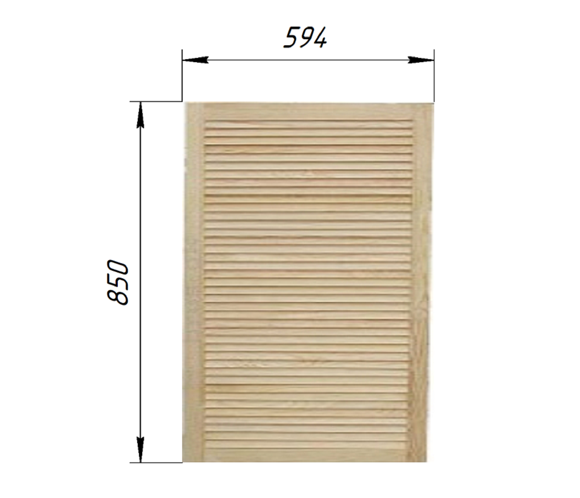 Жалюзийные дверцы - Купить жалюзийные дверцы деревянные, хвоя, сосна - в Москве, СПБ и Курске