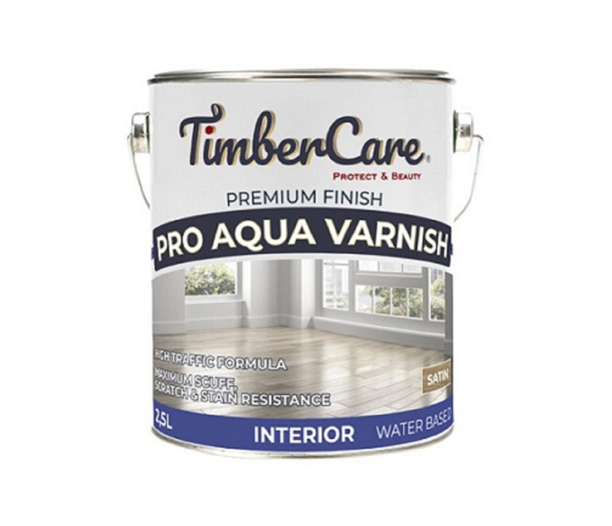 Лак акриловый TimberCare  Pro Aqua Varnish / водная / бесцветный / полуматовый