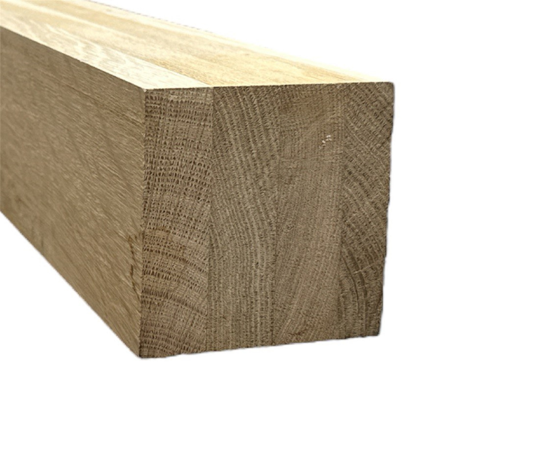 Заготовка для столба начального Дуб АВ цельноламельный