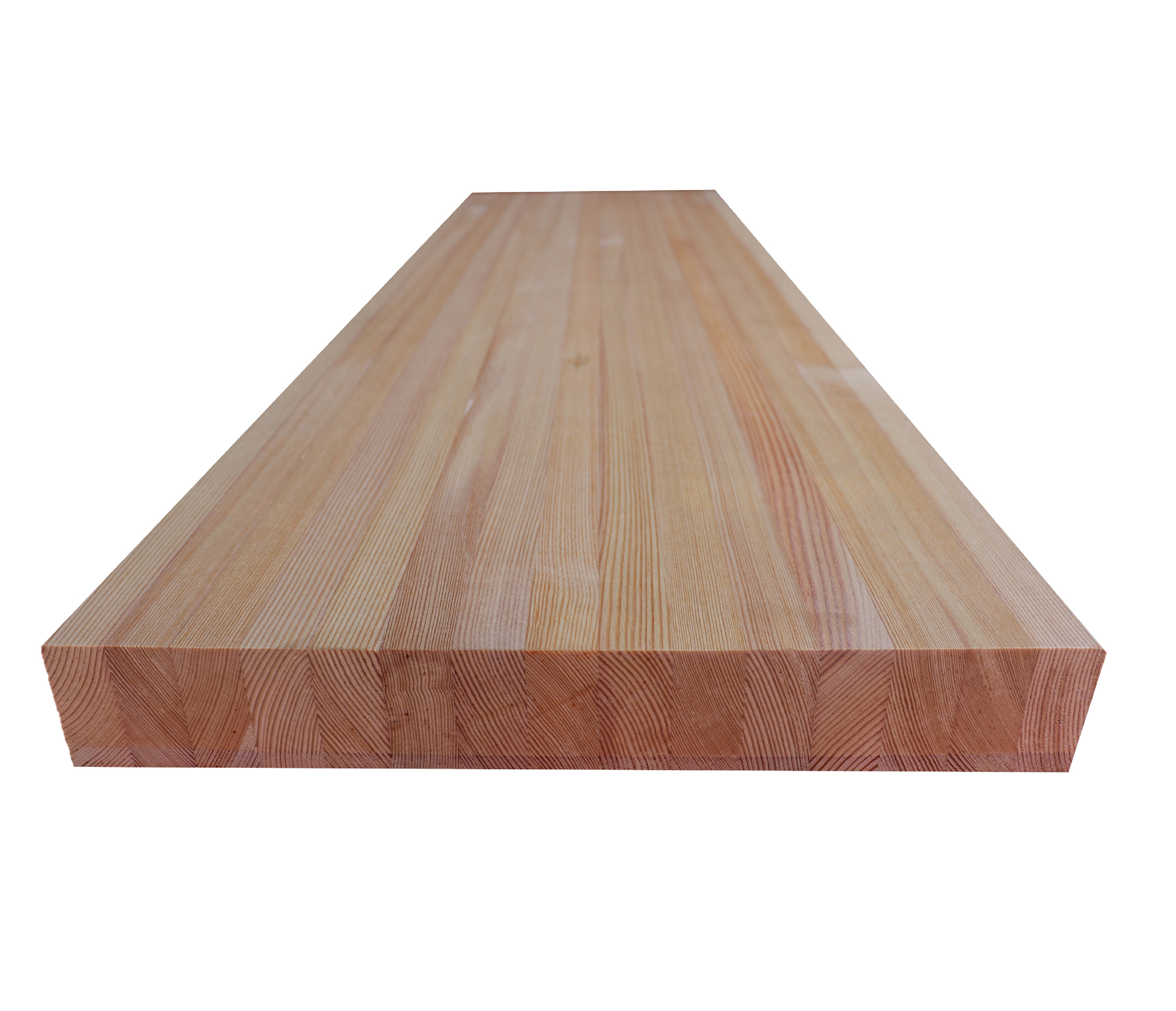 Мебельный щит Лиственница цельноламельный 40мм.