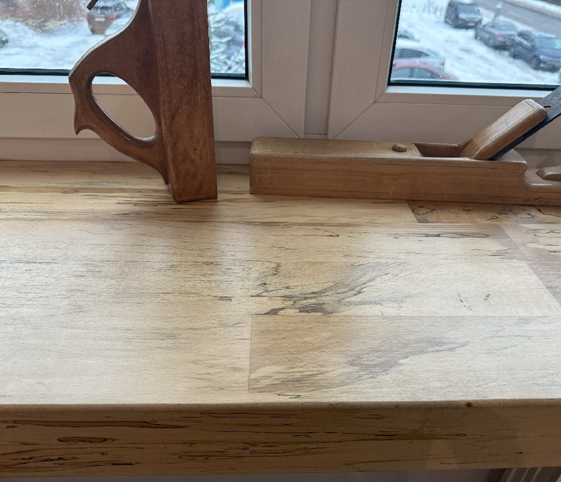 Мебельный щит Бук цельноламельный 40мм.