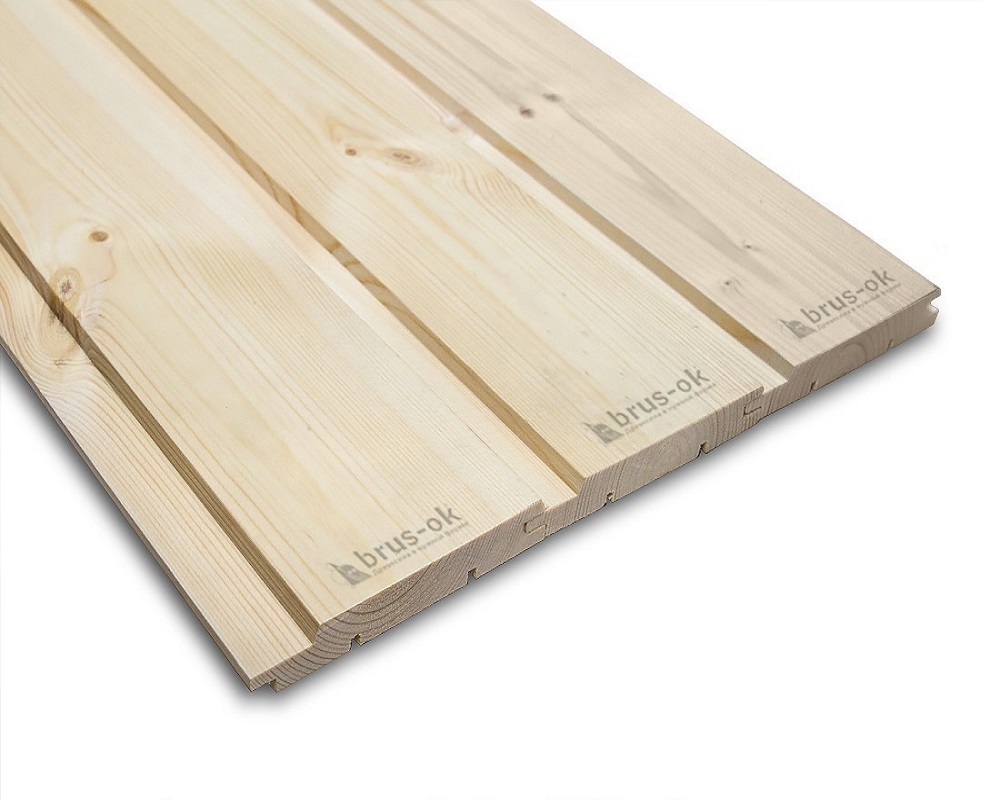 Вагонка деревянная Ель/Сосна С цельн.массив Архангельск