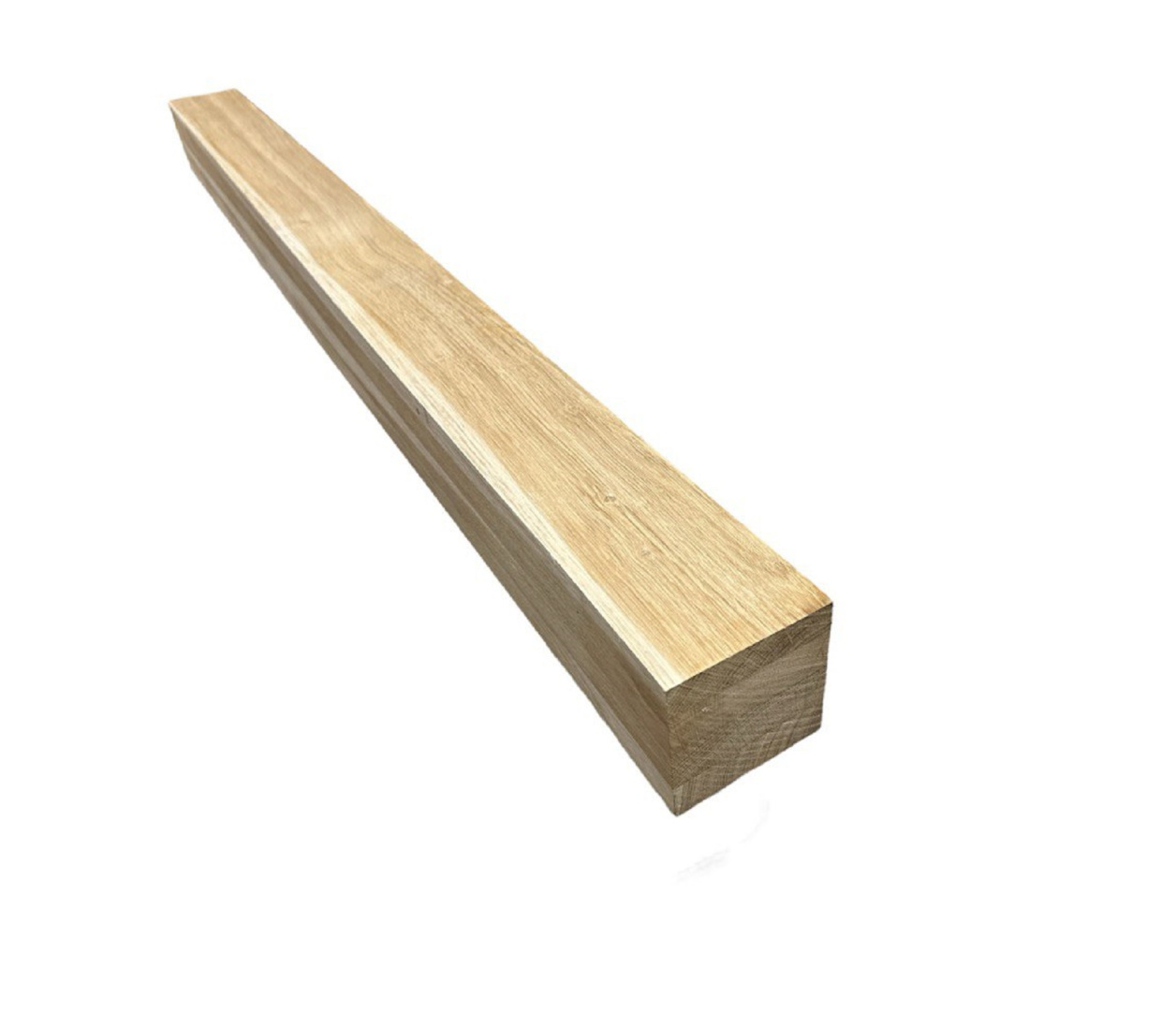 Заготовка для столба начального Дуб АВ цельноламельный