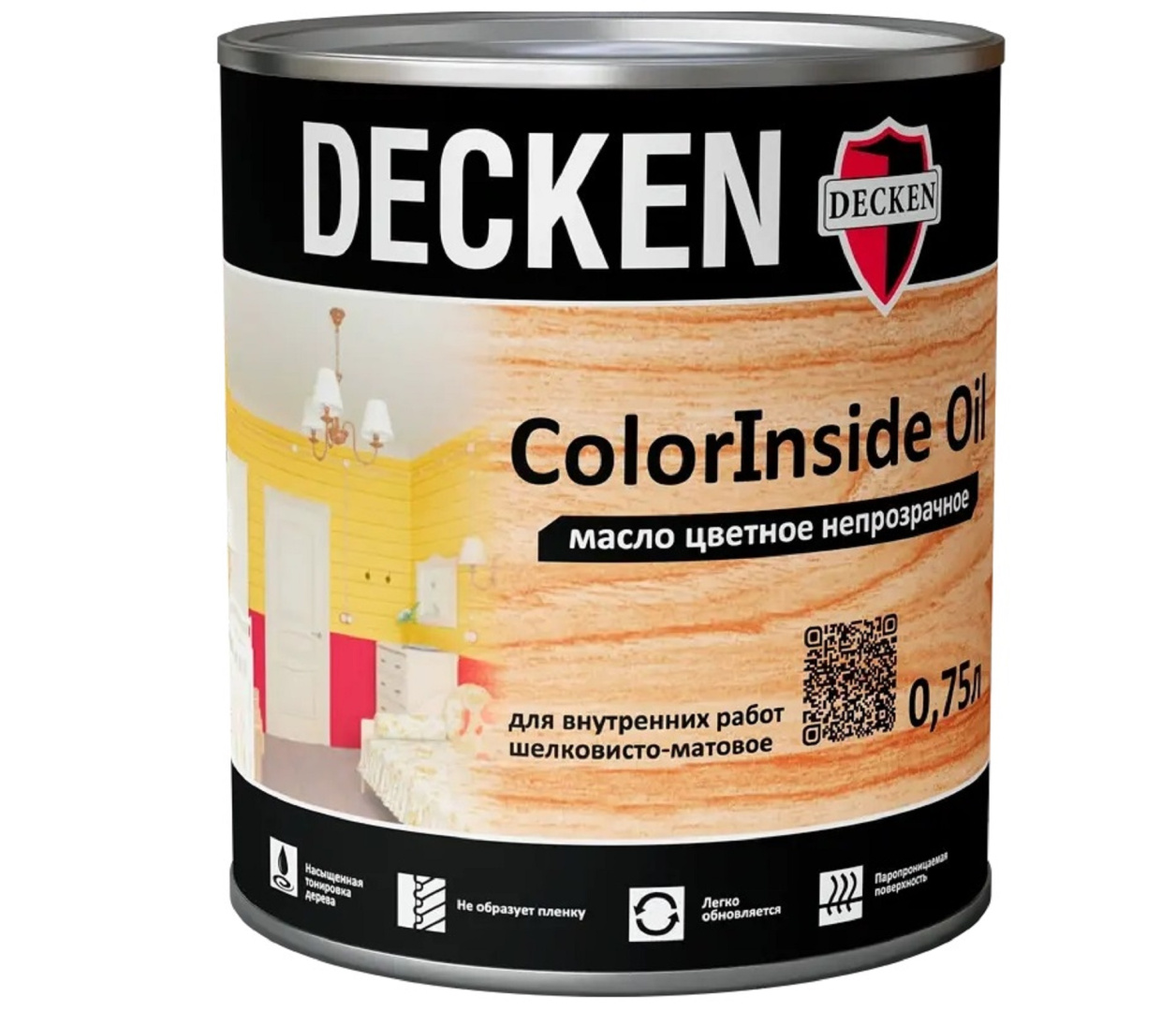 Масло цветное для интерьера DECKEN ColorInside Oil