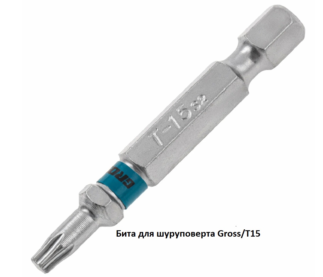 Бита для шуруповерта Gross / T15