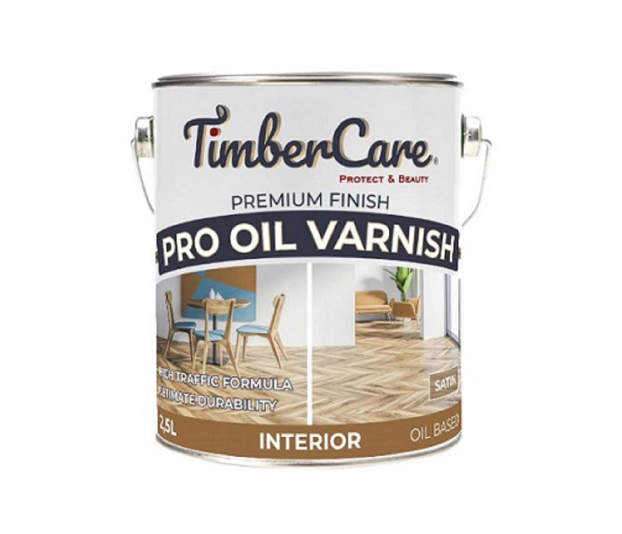 Лак алкидно-уретановый TimberCare  Pro Oil Varnish / масляная / бесцветный / полуматовый