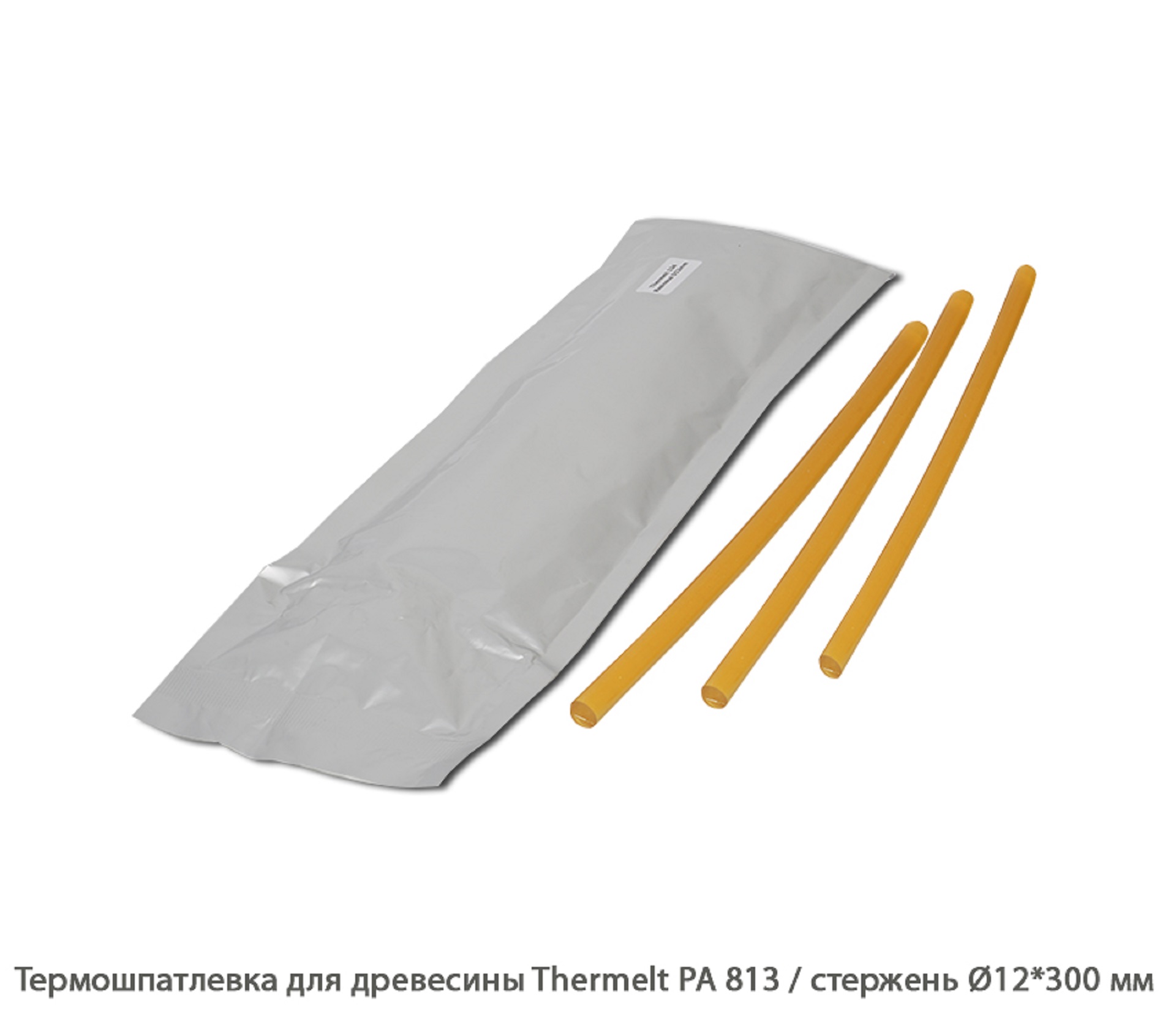 Термошпатлевка для древесины Thermelt PA 813 / стержень Ø12*300 мм / упак.9 шт.