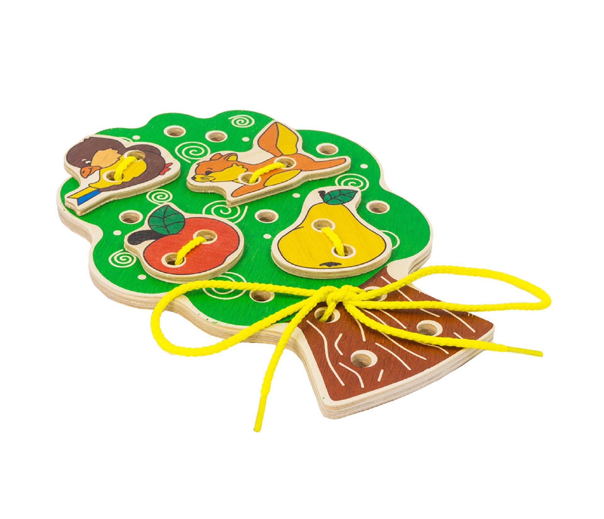 Шнуровка "Дерево" / 10 * 150 * 210 мм