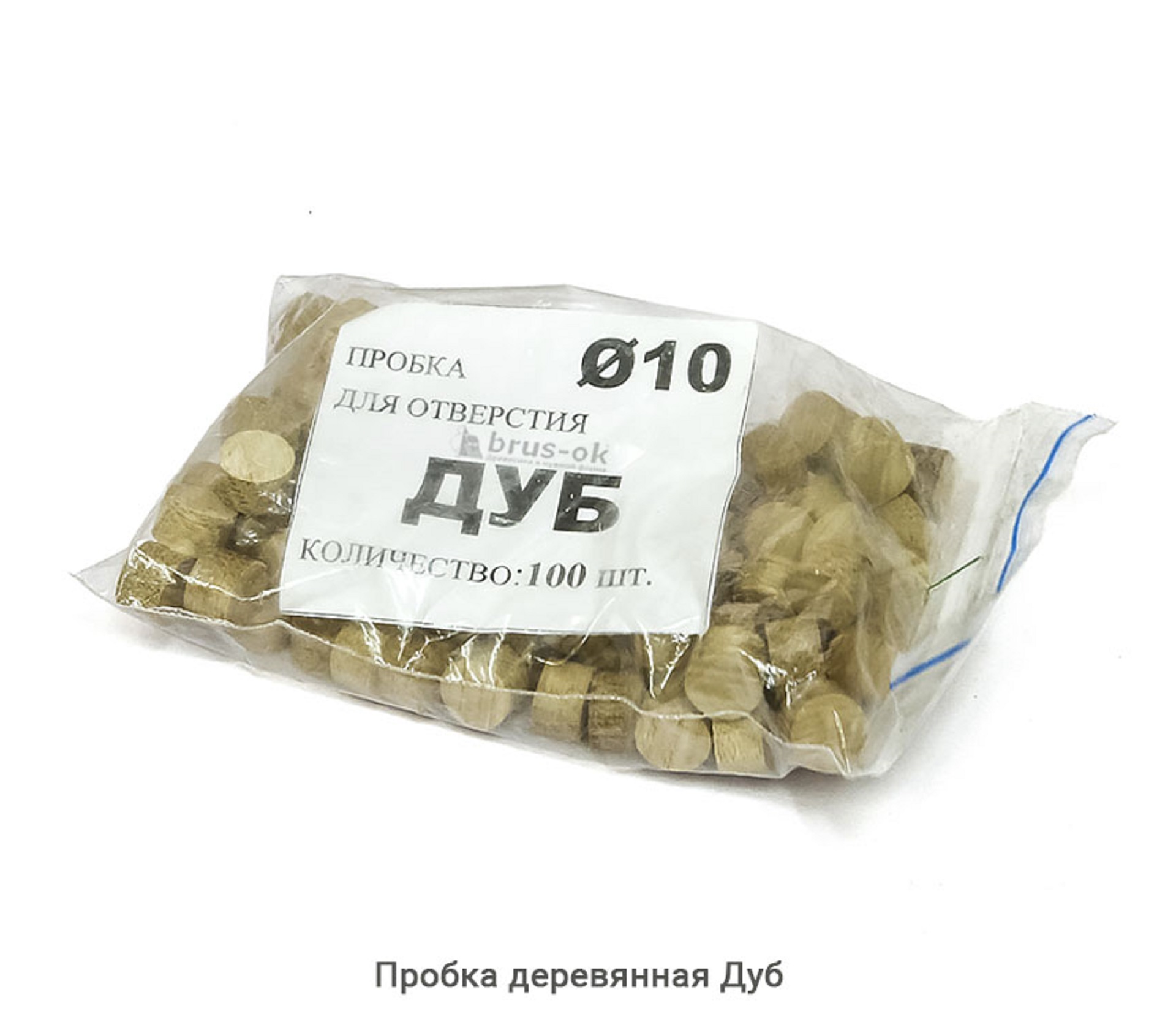 Пробка деревянная Дуб