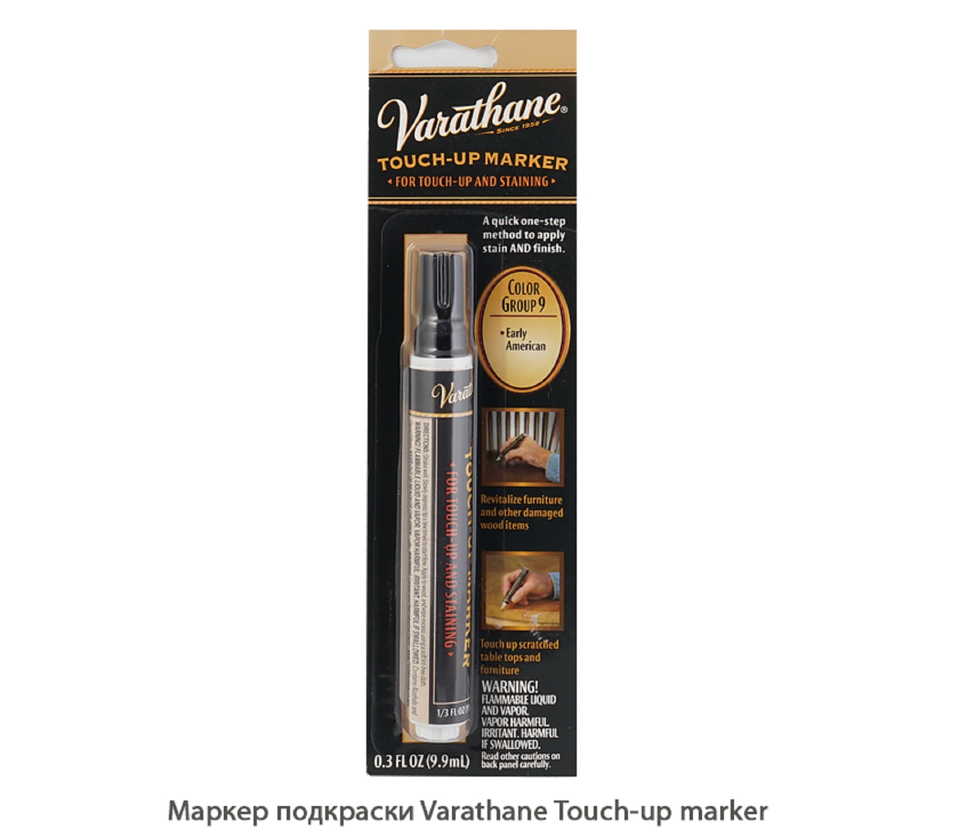 Маркер подкраски Varathane Touch-up marker