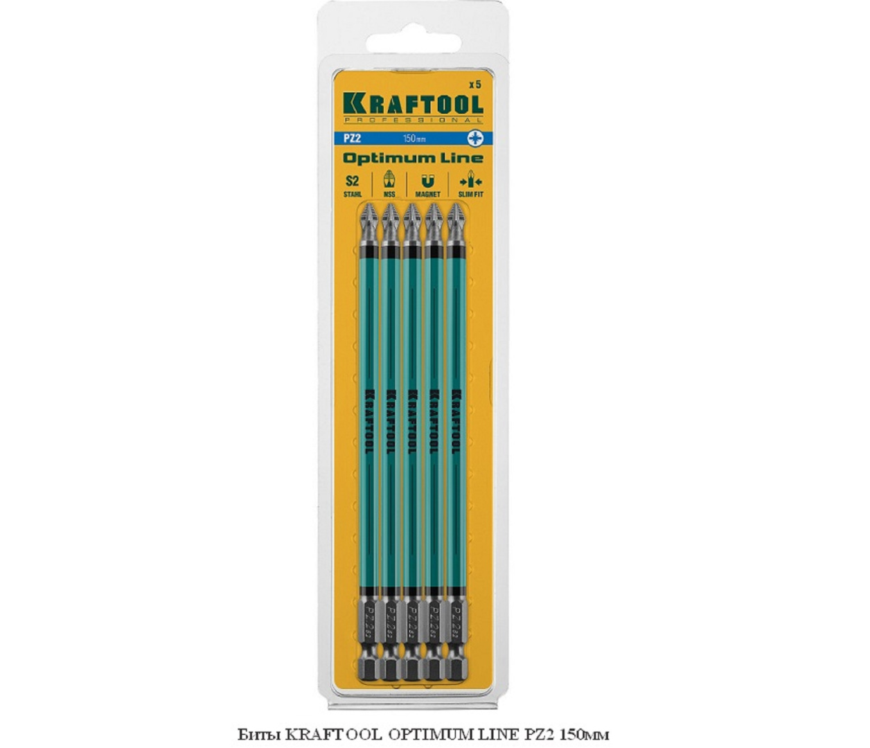 Бита для шуруповерта Kraftool Optimum Line / PZ2