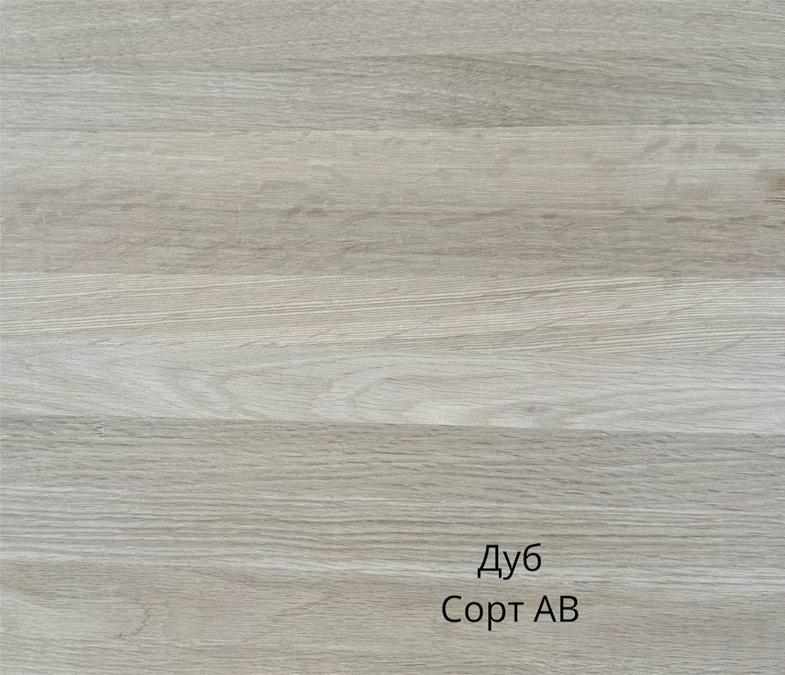 Мебельный щит Дуб цельноламельный 40мм.