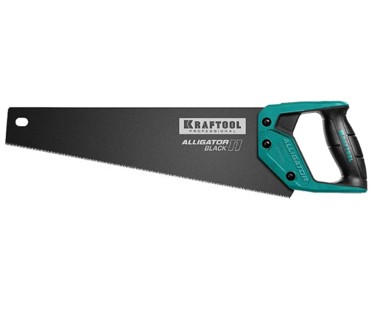 Ножовка по дереву Kraftool "Alligator BLACK 11 " / TPI11 / для точного реза