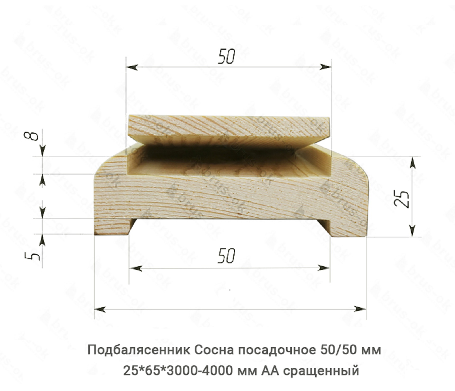 Подбалясенник - Подбалясенник для лестницы из дерева купить, Москва, СПБ, Курск