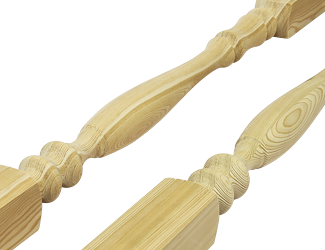 Столбы колонны - Столбы, колонны для лестницы деревянные купить, Москва, СПБ, Курск