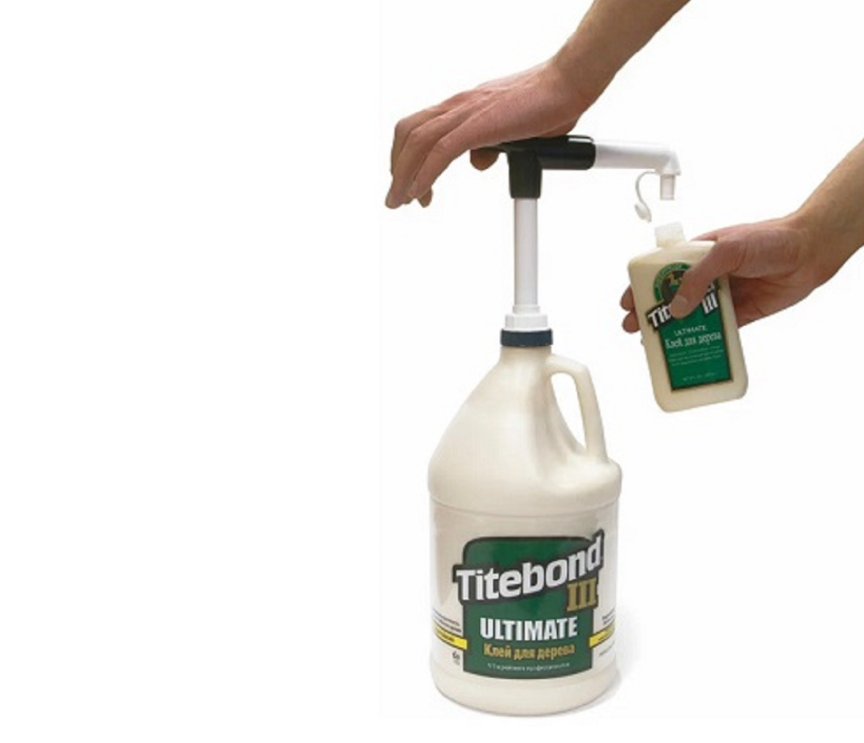 Помповый насос для галлонов и канистр Titebond Glue Pump / ручной