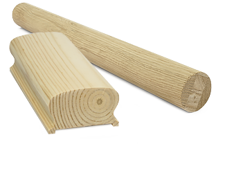 Поручень деревянный - Поручни деревянные купить, Москва, СПБ, Курск