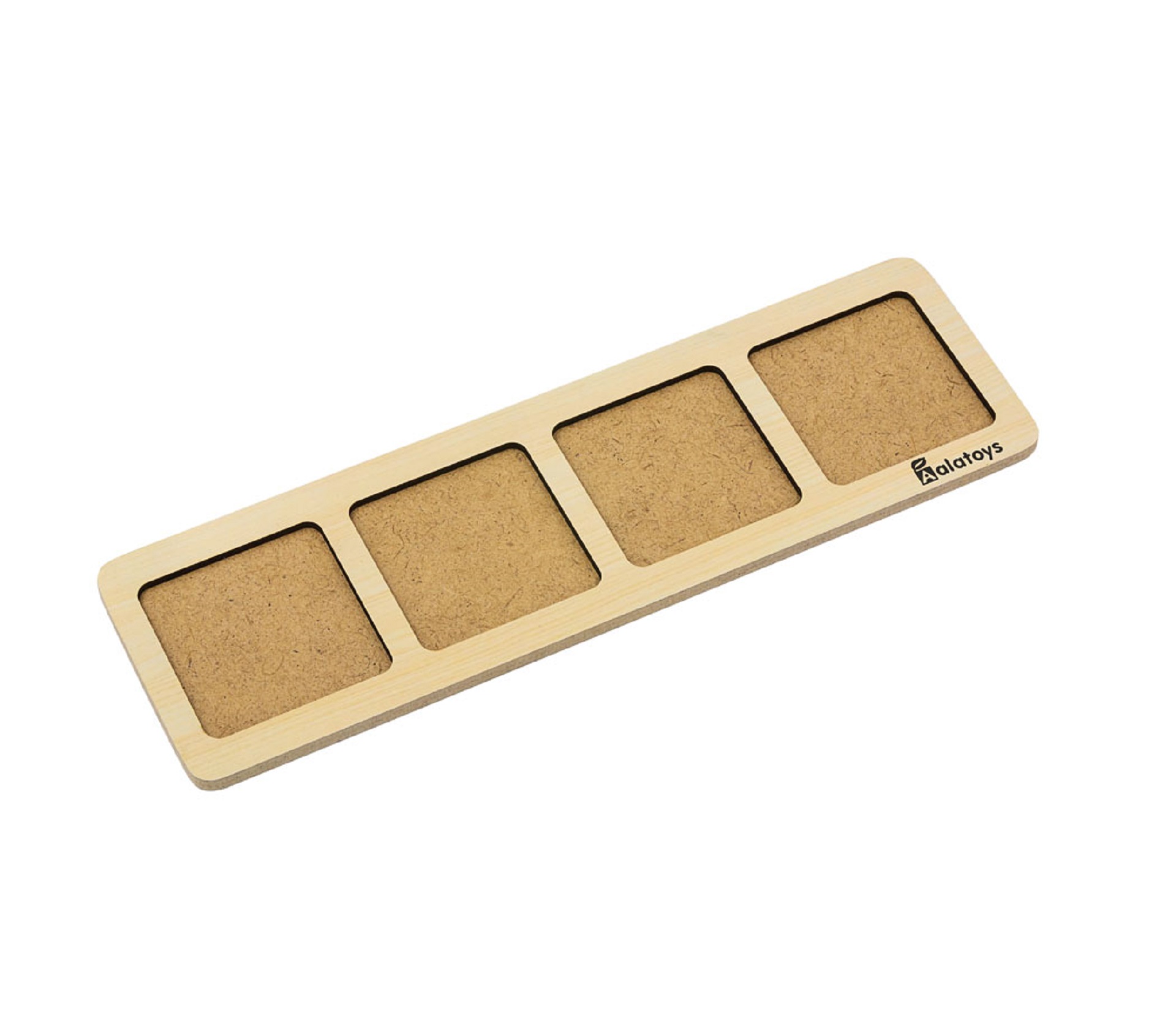 Пазлы "Дроби-квадраты" / 15 * 90 * 300 мм