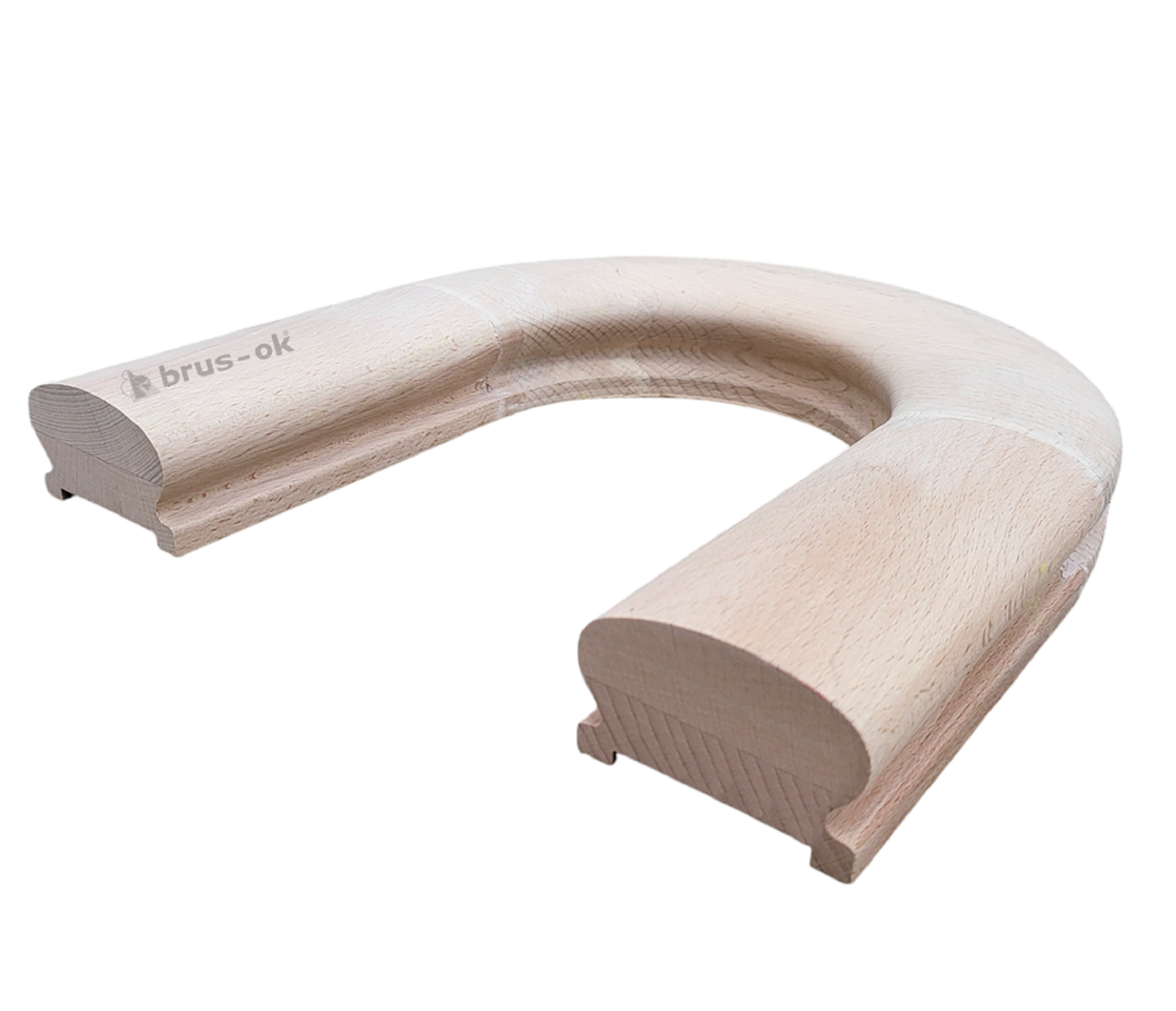 Поворот поручня - Поворот поручня деревянный купить, Москва, СПБ, Курск