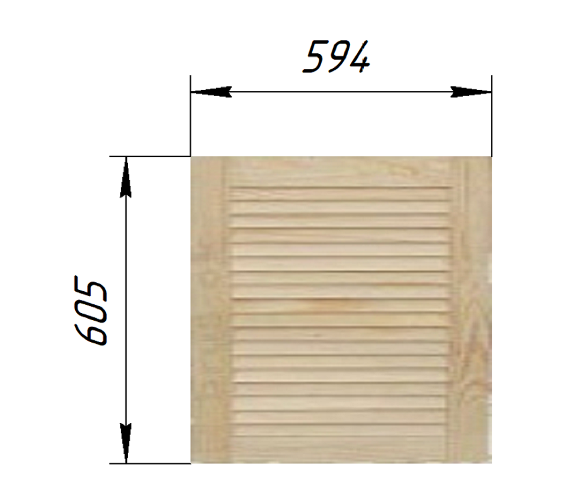 Жалюзийные дверцы - Купить жалюзийные дверцы деревянные, хвоя, сосна - в Москве, СПБ и Курске