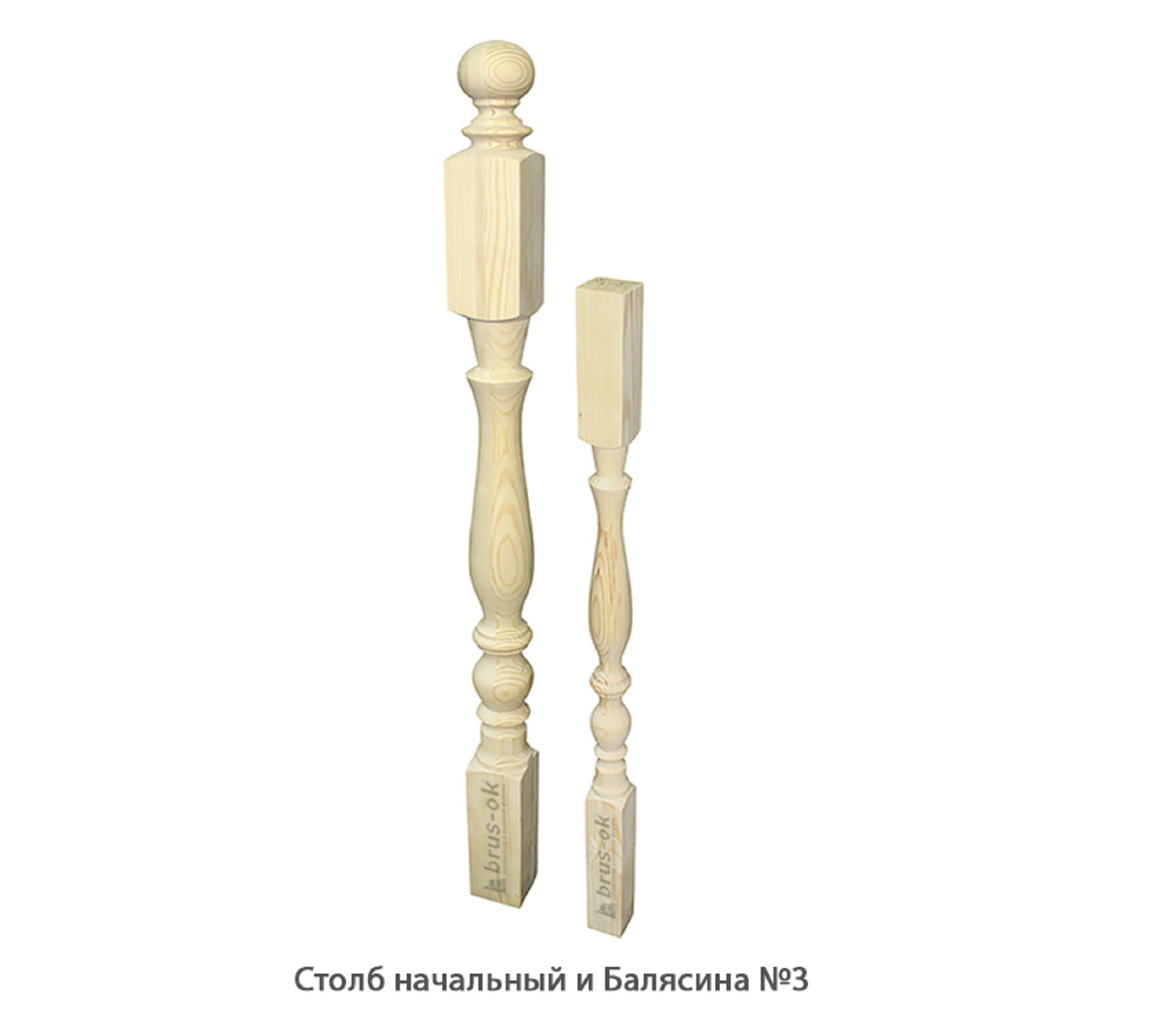 Столбы начальные - Купить начальный столб для лестницы деревянный, Москва, СПБ, Курск