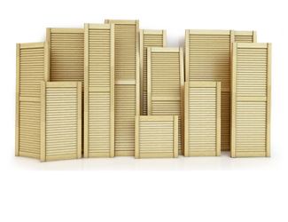 Жалюзийные дверцы - Купить жалюзийные дверцы деревянные, хвоя, сосна - в Москве, СПБ и Курске