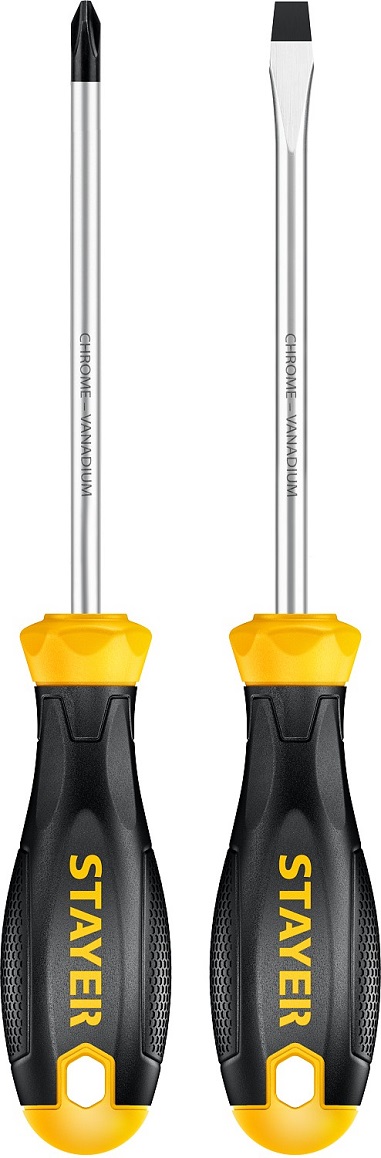 Набор отверток Stayer Hercules / рукоять.двухкомпонентная