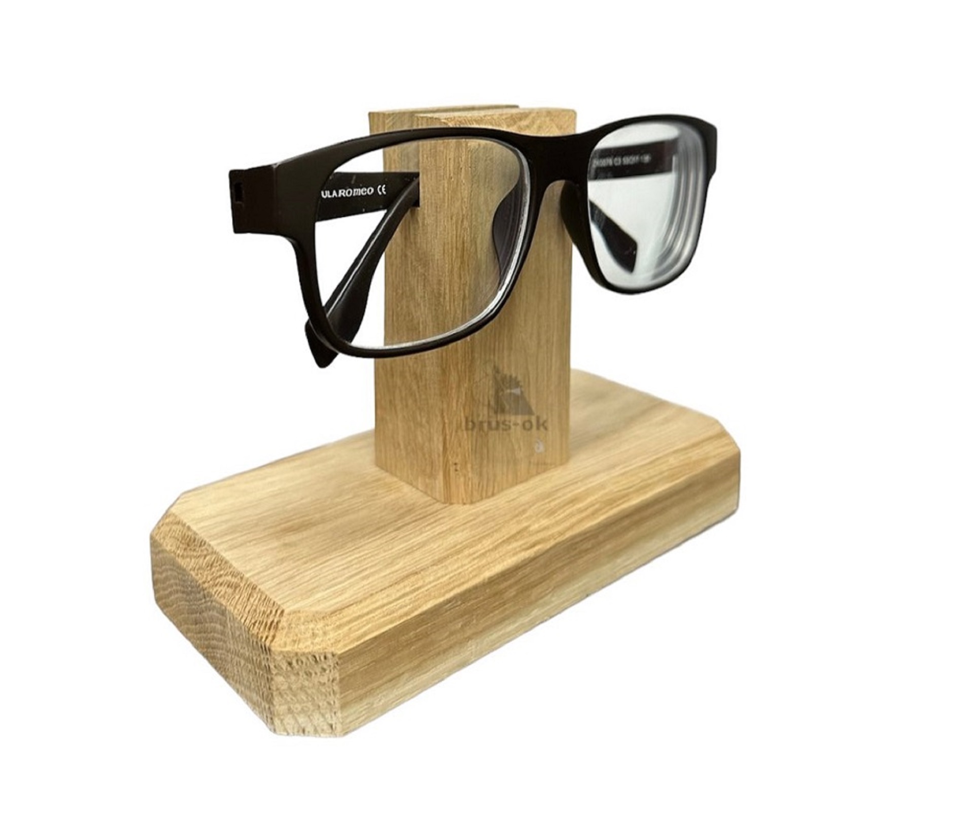 Подставка держатель для очков / Дуб / масло-воск / 75 * 100 * 150 мм