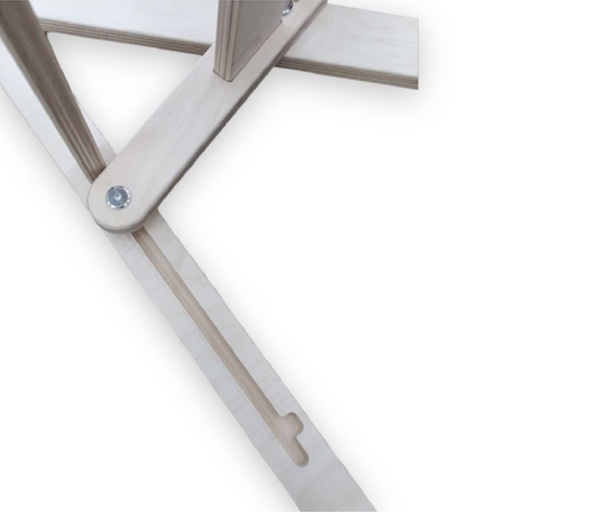 Стул деревянный складной Береза / без отделки