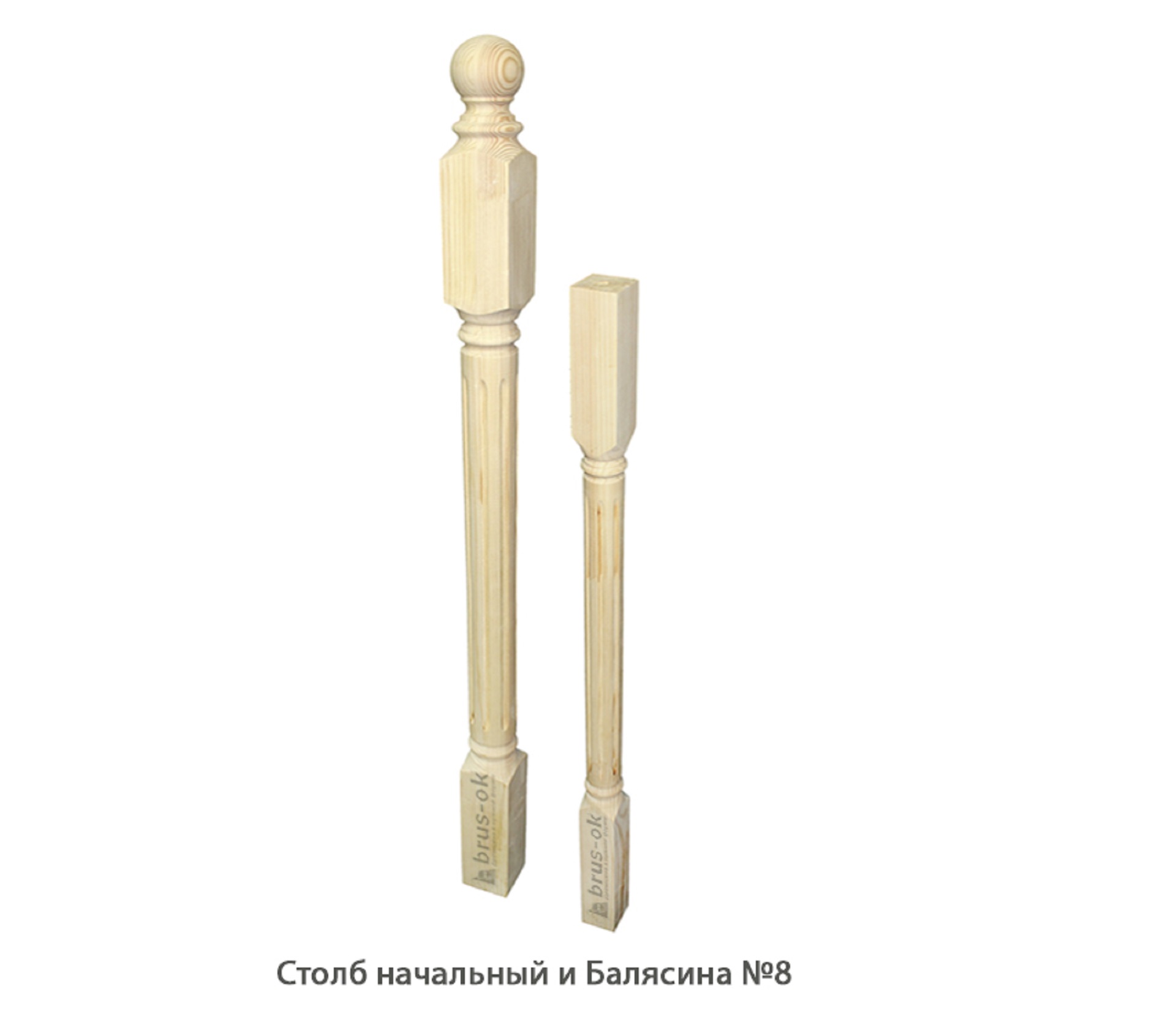 Столбы колонны - Столбы, колонны для лестницы деревянные купить, Москва, СПБ, Курск