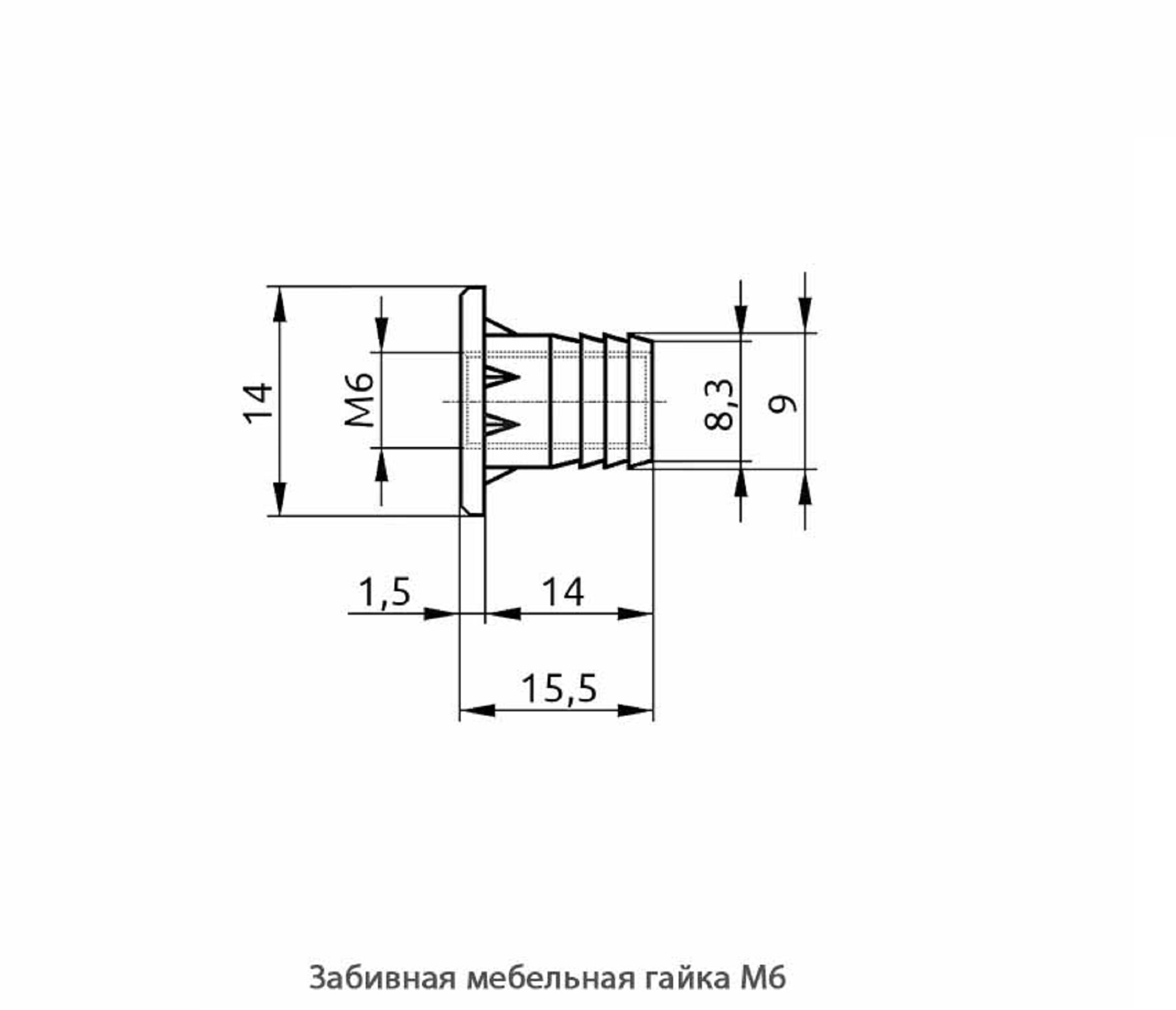 Мебельные футорки - Футорка мебельная купить, металлические, пластиковые, резьбовые, с внутренней резьбой - Москва, СПБ, Курск