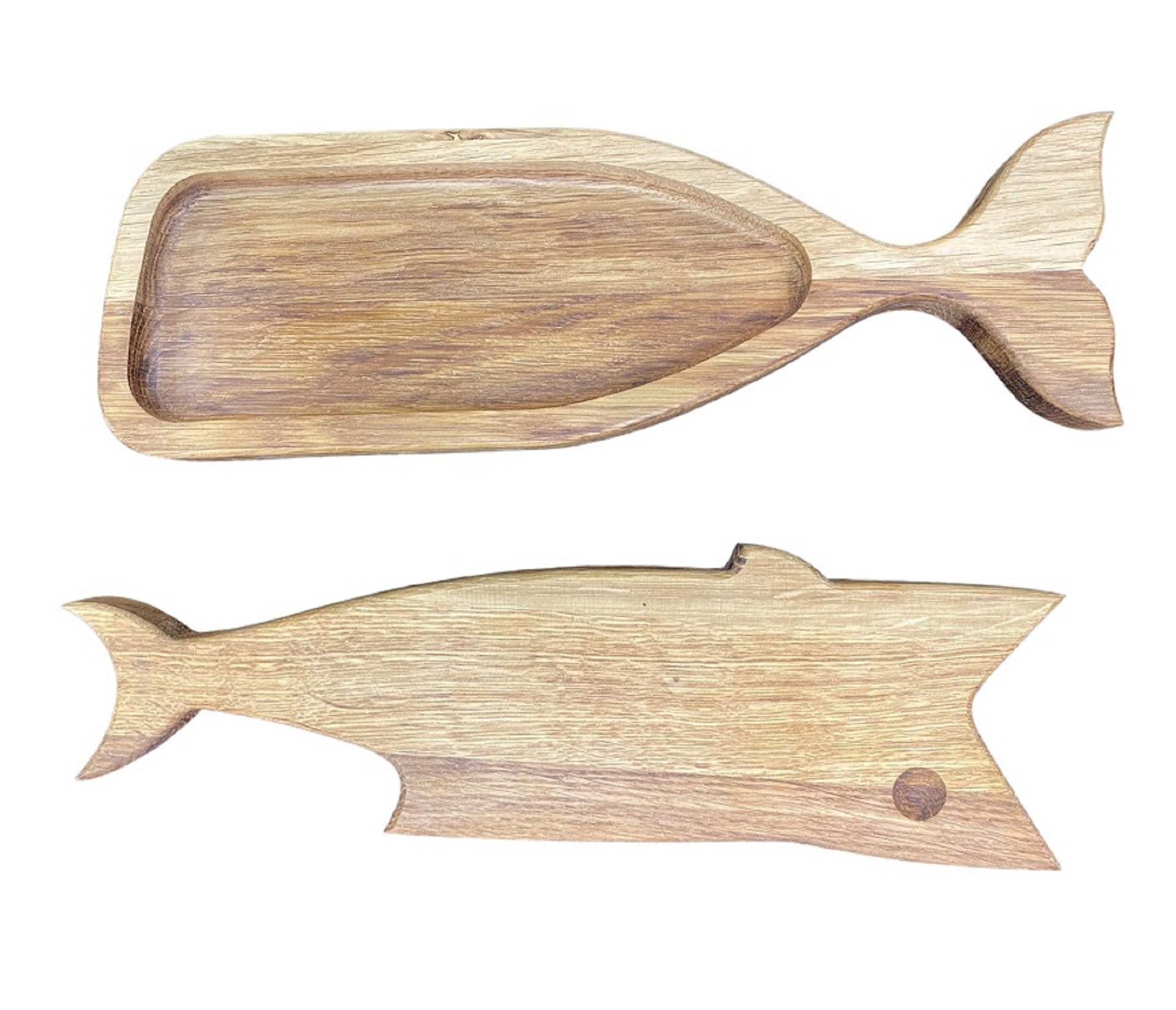 Менажница Рыба / Дуб / масло-воск / 20 * 90 * 280 мм