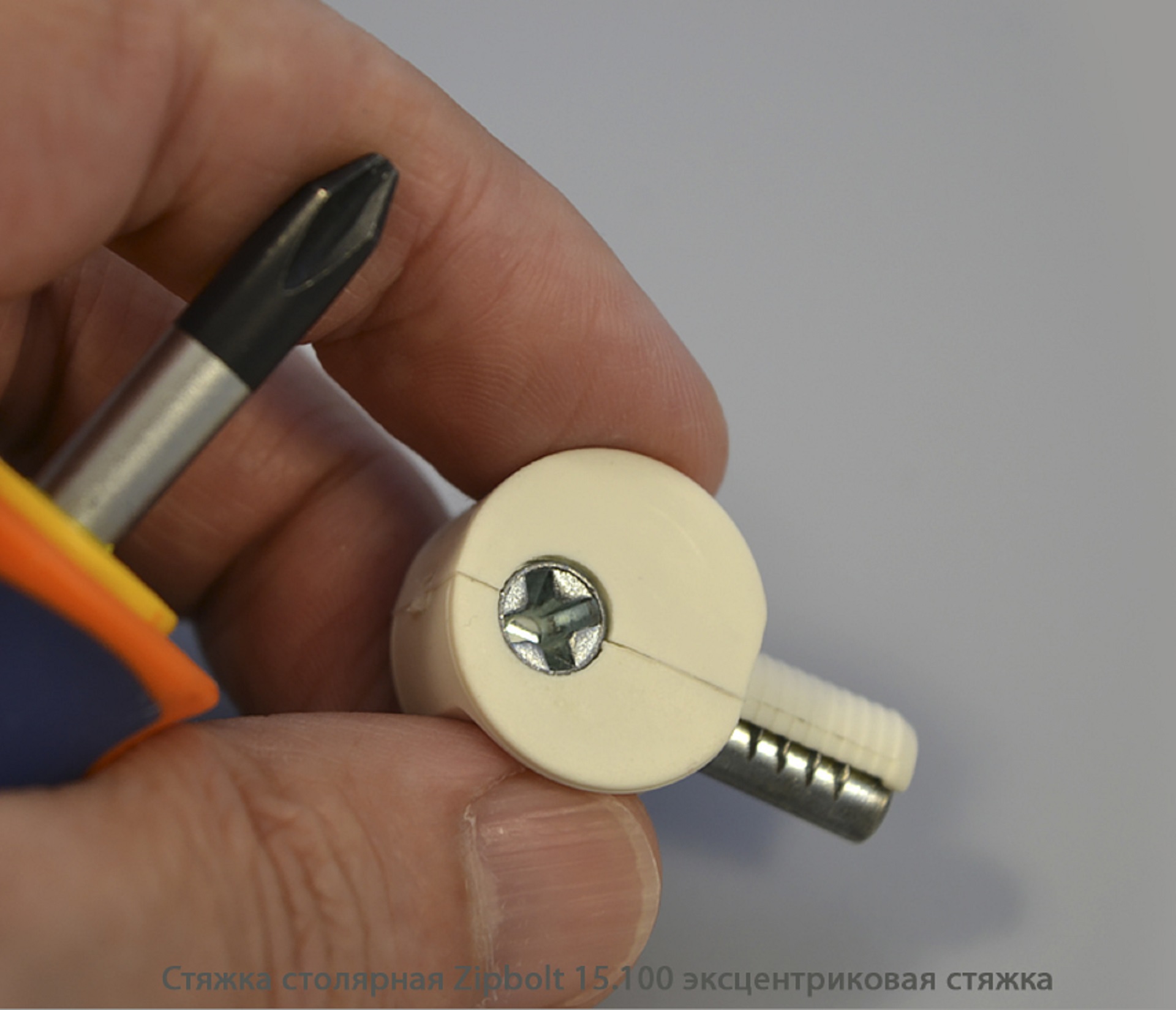 Стяжка столярная ZipBolt 15.100 эксцентриковая стяжка