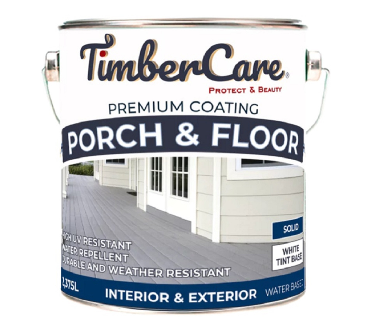 Кроющее суперстойкое покрытие TimberCare  Porch&Floor / белый