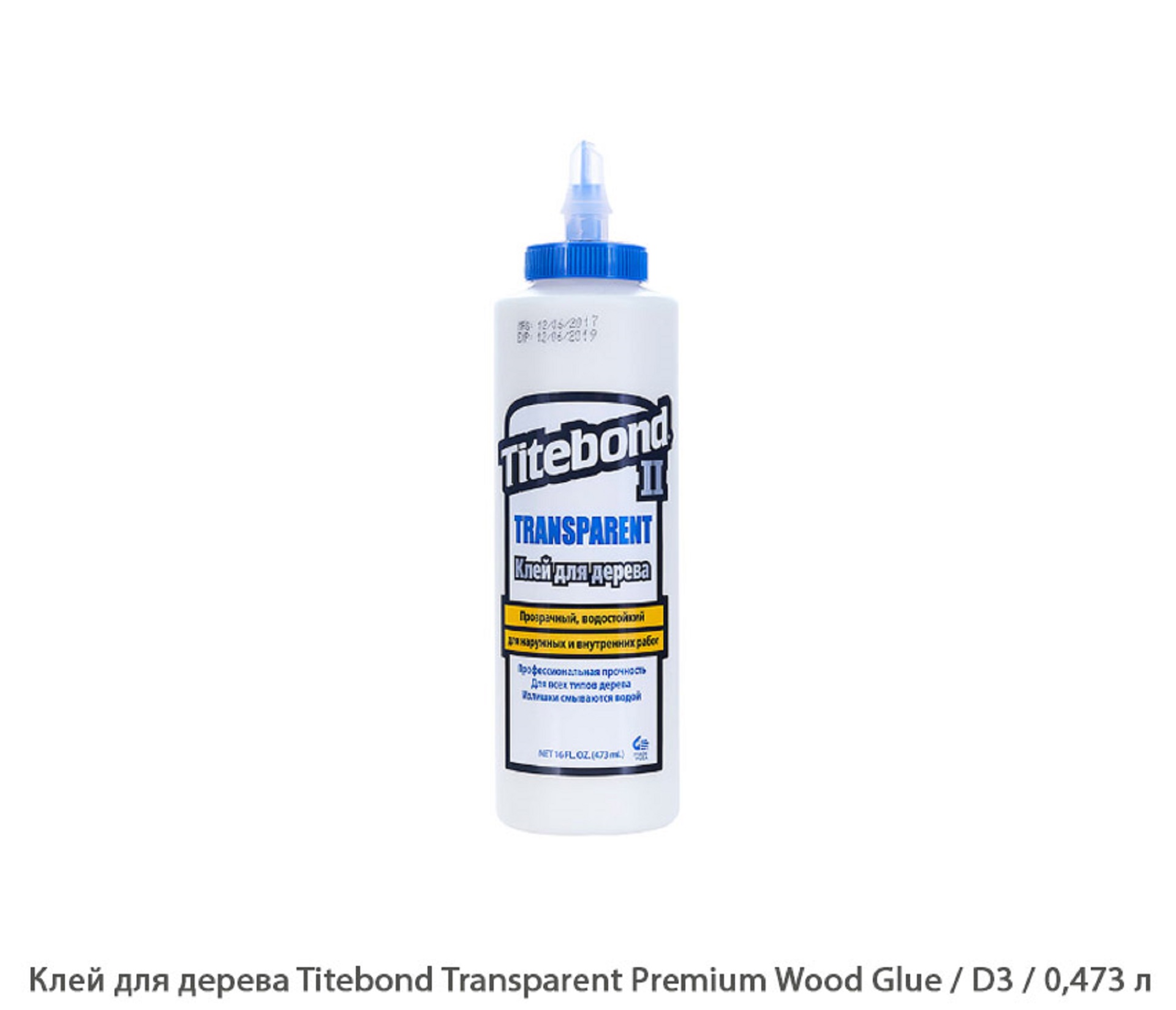 Клей для дерева Titebond Transparent Premium Wood Glue / D3