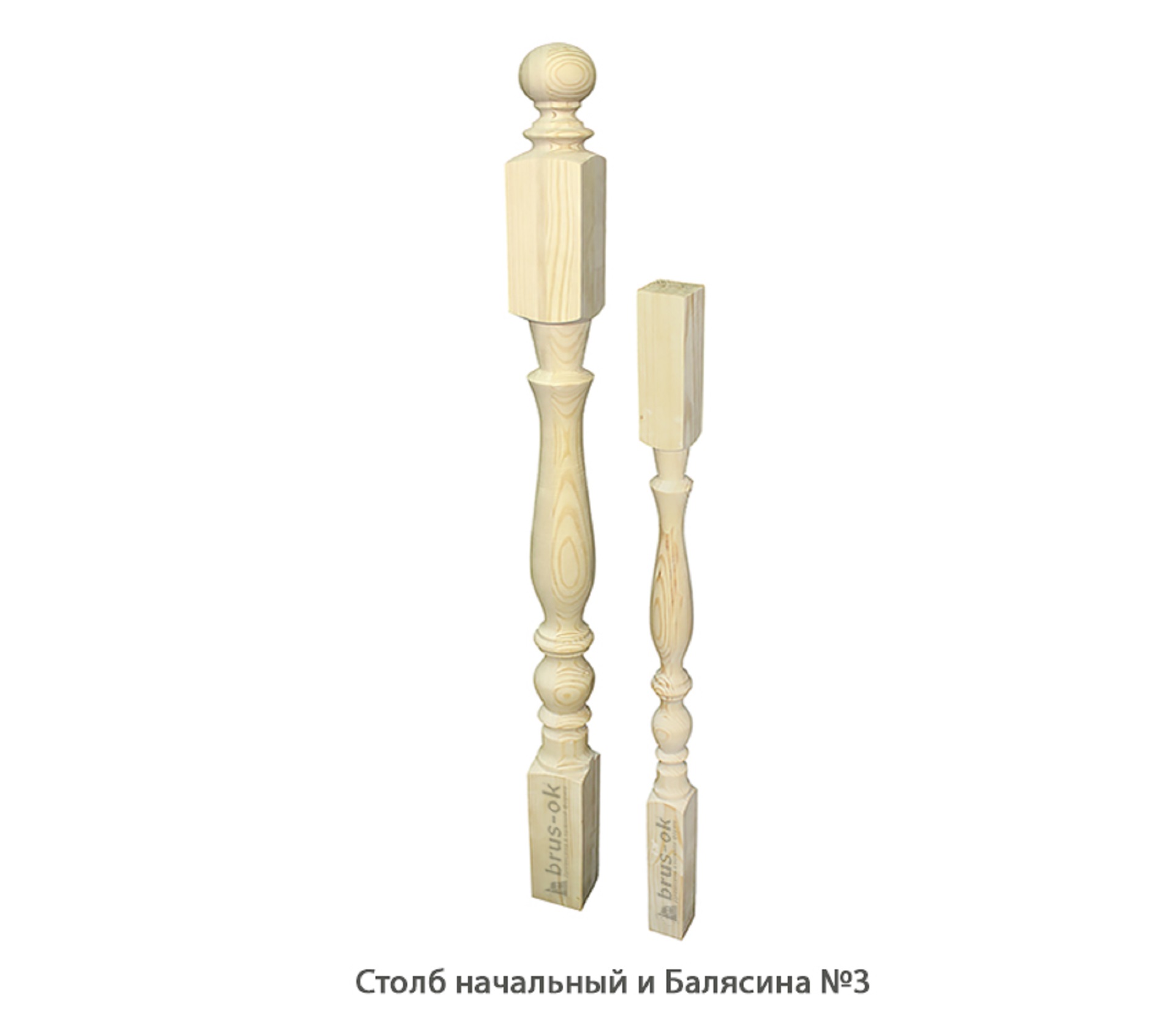 Столбы колонны - Столбы, колонны для лестницы деревянные купить, Москва, СПБ, Курск