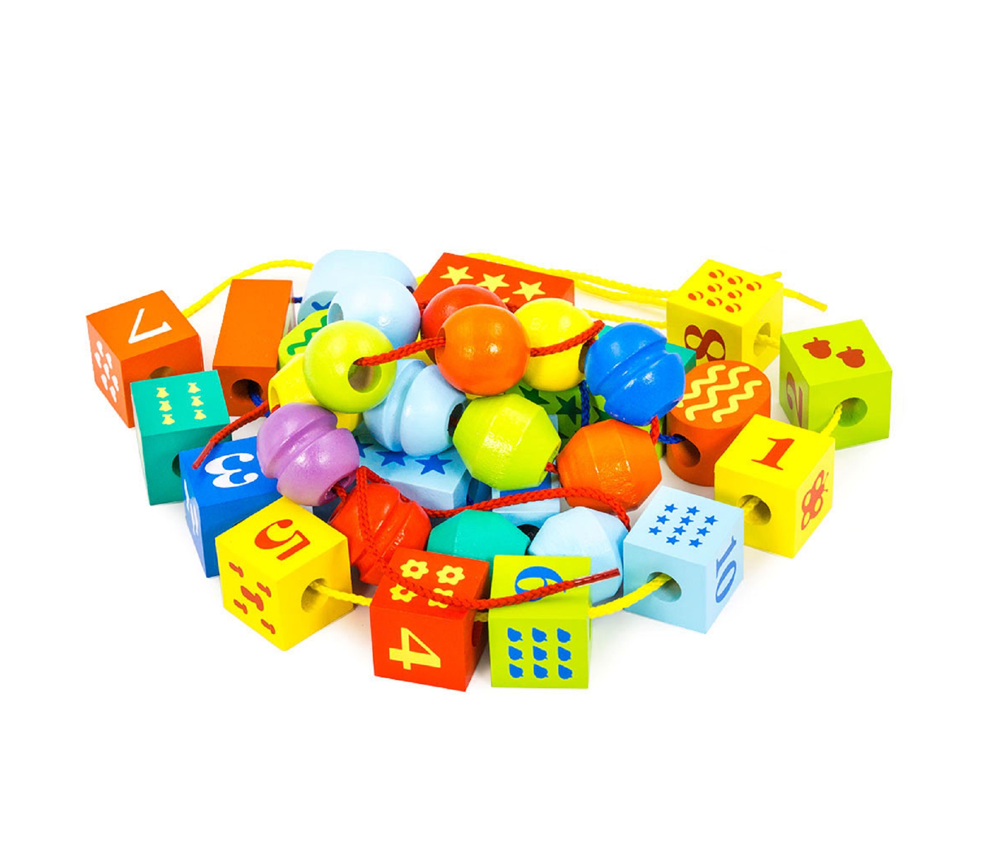 Деревянный конструктор «Конструктор шнуровочка» / 25 * 265 * 265 мм