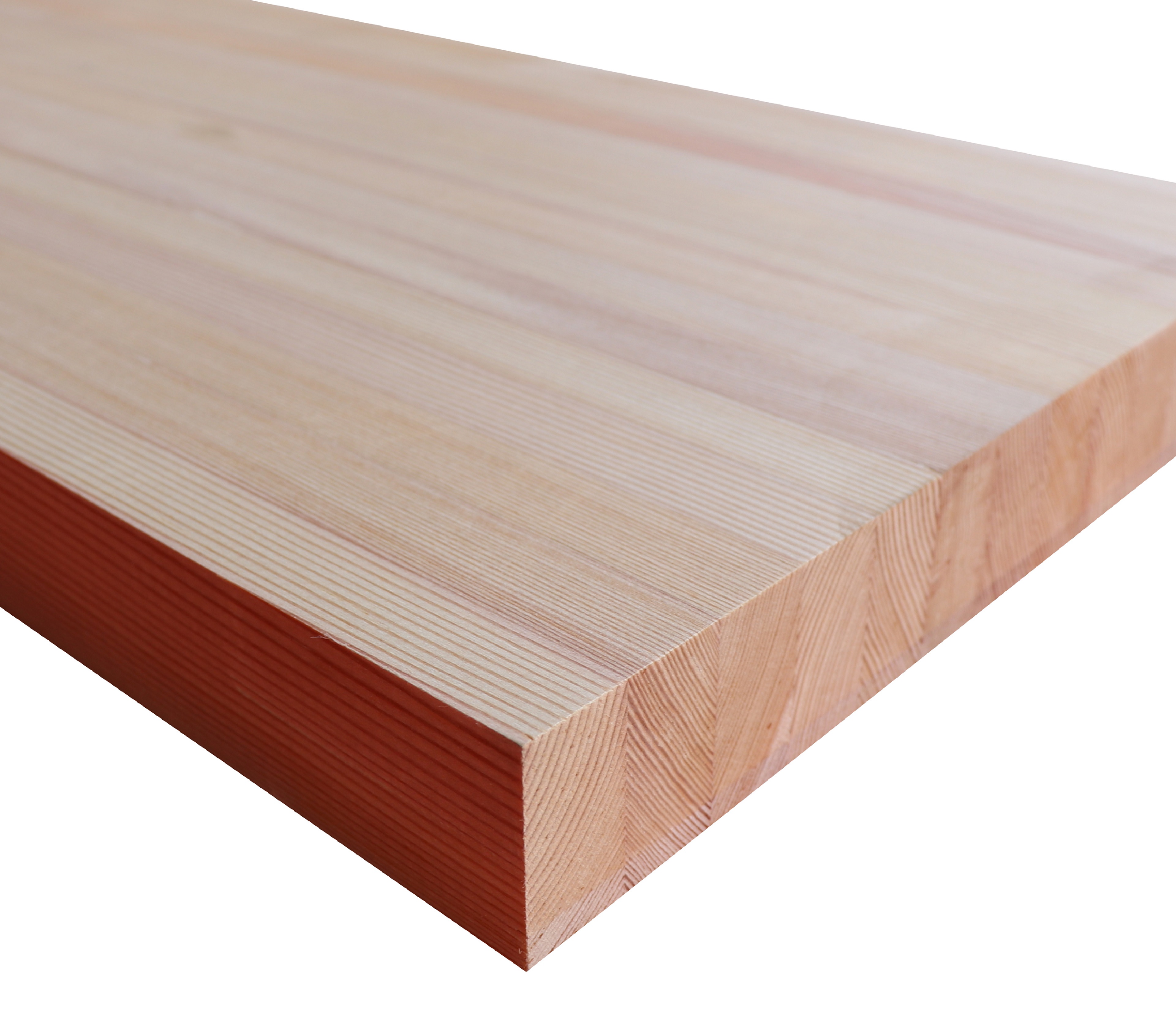 Мебельный щит Лиственница цельноламельный 40мм.