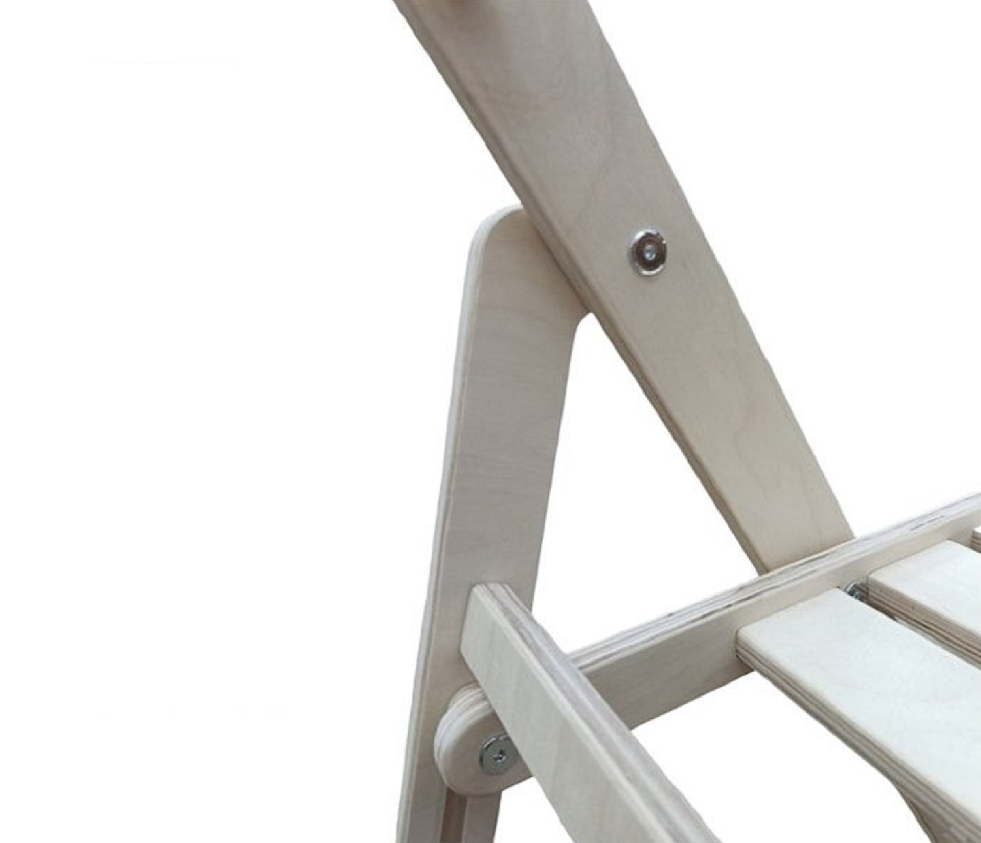 Стул деревянный складной Береза / без отделки