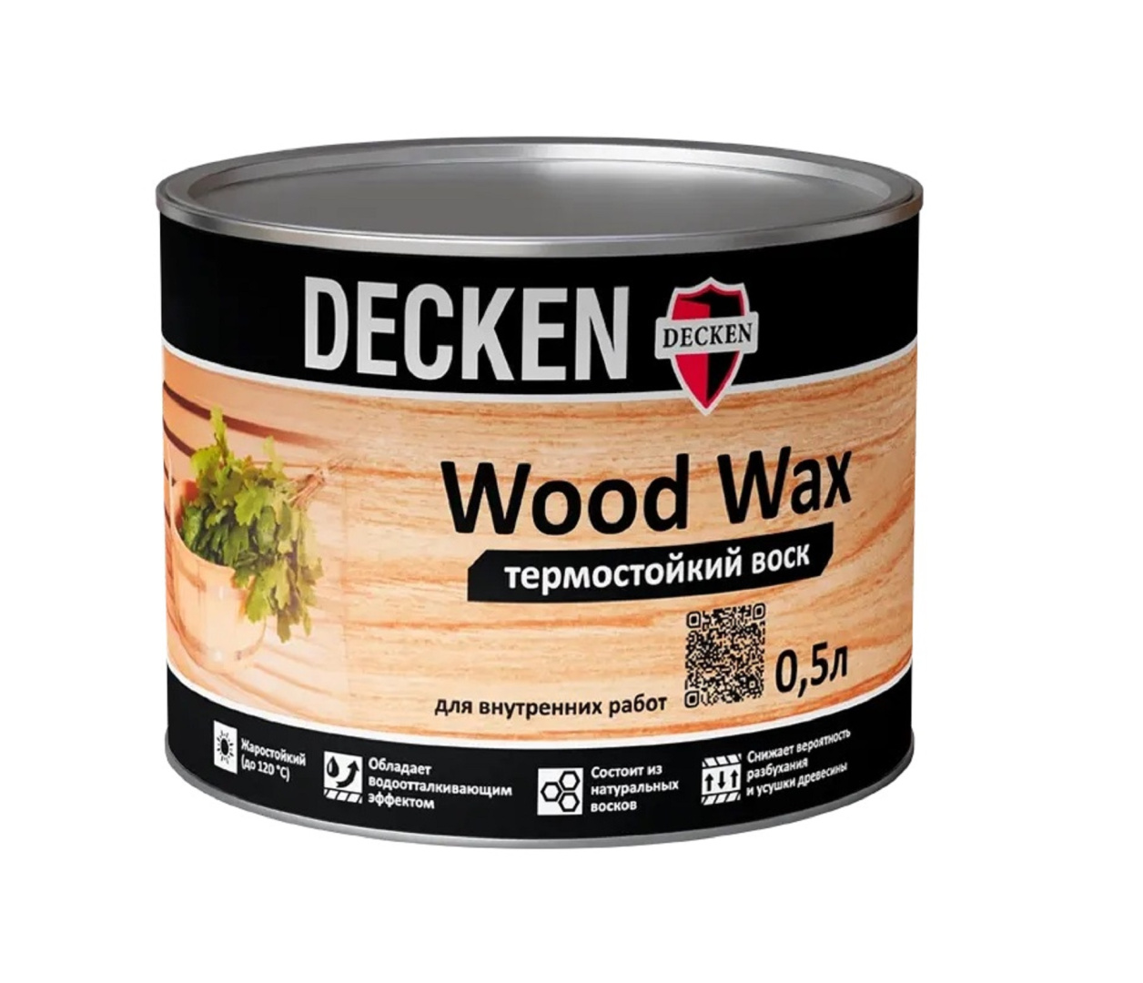 Термостойкий воск DECKEN Wood Wax