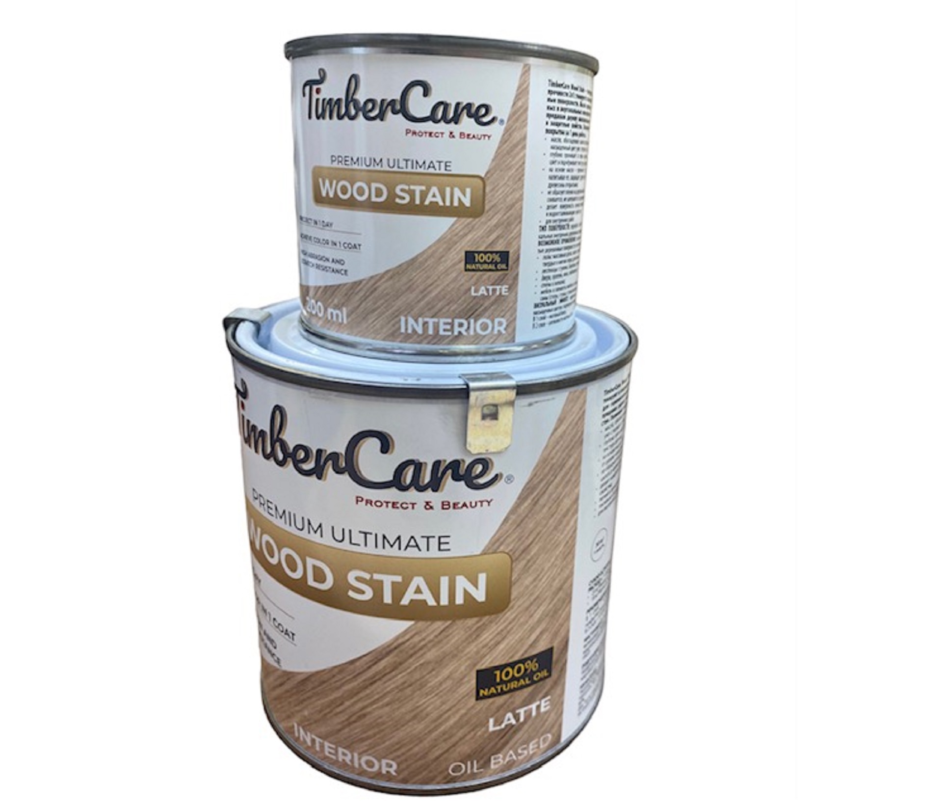 Масло тонирующее  TimberCare  Wood Stain / Coal mine / Угольная шахта